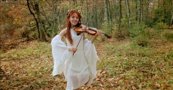 <p>Leave it to a fantastic world-renowned violinist to get us in the mood for the holidays. In this clip, violinist Lindsey Stirling performs, &lsquo;Joy to the World.&rsquo;</p>

<p>This exciting video starts at a castle with a violinist playing inside. Lindsey is in all green and playing with all of her might. She dances with excitement.&nbsp;</p>

<p>Suddenly, we see her in white in a forest playing with such happiness. You can tell that she loves her craft. Whether in a castle, on a cobblestone road, or in the woods, she is playing her song and enjoying life.&nbsp;</p>

<p>We then glimpse her on the edge of the sea in Ireland. She grins and plays her instrument proudly as she plays next to the water. She plays her bridge with such originality and confidence. Her art is unlike any other violinist I have ever seen. She not only plays violin, but she dances professionally while she plays.&nbsp;</p>

<p>Her smile shines as bright as the song she is playing about the joy of the world, Jesus, who we celebrate at Christmas. The motivational song inspires and uplifts us to celebration and excitement. She puts a Celtic twist on the song.&nbsp;</p>

<p>This time of the year is a special moment to reflect on the goodness and mercy of God to come down to earth in a manger. Jesus is the greatest joy of our lives. As we listen to this song that is full of energy and happiness, may it point us to the greatest joy, which is only found in knowing Christ.</p>

<p><em>But the angel said to them, &ldquo;Do not be afraid! For behold, I bring you good news of great joy that will be for all the people: Today, in the city of David, a Savior has been born to you. He is Christ the Lord! And this will be a sign to you: You will find a baby wrapped in swaddling cloths and lying in a manger.&rdquo; <a href="https://www.godtube.com/bible/Luke/2-10">Luke 2:10-12</a></em></p>
