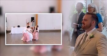 <p>There is nothing like a surprise at a wedding. A bride performs a surprise dance to &lsquo;Goodness of God&rsquo; during her wedding reception. It is so beautiful and tender-hearted, you don&rsquo;t want to miss it.&nbsp;</p>

<p>The video was posted on YouTube under the channel known as the &ldquo;<a href="https://www.youtube.com/@UndignifiedDancer">Undignified Dancer</a>,&rdquo; but if her love for Jesus and her love for dance has anything to say about it&ndash;this woman is more than dignified. It&rsquo;s jaw-droppingly beautiful.&nbsp;</p>

<p>The bride walked down the aisle and said &lsquo;Yes&rsquo; to her husband, Nathan, in August of this year. She then performed a beautiful ballet piece as a gift to Nathan. The most enchanting and tear-jerker moment is when you read the caption that was uploaded with the video.&nbsp;</p>

<p>She <a href="https://www.youtube.com/watch?v=vUj4Nuky328&amp;ab_channel=UndignifiedDancer">writes</a>: &ldquo;I got to present this surprise dance at my wedding on 8.15.22 as a gift to my husband. God has been so incredibly good to both of us. This song really captures that sentiment so well, emphasizing his great faithfulness throughout our lives.&rdquo; She then added details about the friends she was dancing with were indeed her childhood friends.&nbsp;</p>

<p>&ldquo;What made this even more special is that I got to dance with three young women who I grew up dancing alongside. To all come together again in such a worshipful, and creative way was truly touching.&nbsp;I hope this dance blesses you as well,&rdquo; she <a href="https://www.youtube.com/watch?v=vUj4Nuky328&amp;ab_channel=UndignifiedDancer">added</a>.&nbsp;</p>

<p>The dancers are Debbie Covert, Anna Milograno, Rebecca Goodall, Sharon Lee,and we aren&rsquo;t sure which is the bride. Either way, all four performed beautifully. Perhaps the most stunning part of this video is the expression on the groom&rsquo;s face as his wife worships God!&nbsp;</p>

<p>We long to marry the love of our lives who will know us from the inside out. But marriage isn&rsquo;t just about two people. It&rsquo;s about reflecting and loving Jesus and how Christ loved the church. This beautiful dance is a stunning and accurate reflection of marriage with Christ at the center of it all. No matter our flaws, the hardships we face, nor the journey we take in our marriage, we can not only thrive but face the impossible with our love of Christ.&nbsp;</p>

<p><em>&ldquo;The Lord, the Lord God, merciful and gracious, longsuffering, and abounding in goodness and truth.&rdquo; <a href="https://www.godtube.com/bible/exodus/34-6">Exodus 34:6</a></em></p>

