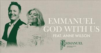 <p>Listen to this great Christmas song called &lsquo;Emmanuel God With Us&rsquo; by Chris Tomlin and featuring Anne Wilson.</p>

<p>&ldquo;Go tell it on the mountain, the one that we&rsquo;ve been waiting for, the king of our salvation<br />
Born on this day our savior Christ the Lord, go tell it on the mountain<br />
Over the hills and everywhere, that we can be forgiven, the weight of all our sin<br />
He came to bear, Emmanuel, God with us, Emmanuel, King Jesus<br />
The Savior of the world is born, Emmanuel, God with us<br />
Emmanuel, King Jesus, the Savior of the world is born&rdquo;</p>

<p>What a beautiful song that is a great reminder of the incredible gift we were given in Jesus &ndash; the Savior of the world.&nbsp;</p>

<p>&ldquo;This song is all about the earth-shattering announcement of Emmanuel &hellip; the birth of our savior &hellip; God with us,&rdquo; Chris Tomlin <a href="https://www.wnypapers.com/news/article/current/2021/11/04/148482/chris-tomlin-delivers-amazon-original-version-of-emmanuel-god-with-us-featuring-anne-wilson">shared</a>. &ldquo;The song just started with &lsquo;Go Tell It On The Mountain&rsquo; just sung in a different way. That then led us into this whole idea of this song of what Christmas really is. Obviously it&rsquo;s the announcement of Jesus but also the announcement to the world, to continue sharing that what Jesus came to do.&rdquo;</p>

<p>Anne Wilson <a href="https://www.wnypapers.com/news/article/current/2021/11/04/148482/chris-tomlin-delivers-amazon-original-version-of-emmanuel-god-with-us-featuring-anne-wilson">shared</a> her feelings about the song and what it meant to her to work with Chris Tomlin for the recording. &ldquo;I am so honored to be a part of this song. &lsquo;Emmanuel God With Us&rsquo; is a beautiful reminder of the powerful king we have the honor of serving,&rdquo; said Anne. &ldquo;The beauty in the manger and our savior and Lord. Chris Tomlin has always been a huge influence in my life, so it is truly such a joy to be featured on this song. I pray you experience the peace and joy that only Jesus can bring you through &lsquo;Emmanuel.&rsquo; &rdquo;</p>

<p>We hope that you enjoyed listening to &lsquo;Emmanuel God With Us&rsquo; today!</p>
