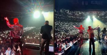 <p>You have to check out this magical moment when the audience at a Pentatonix concert joined together to sing a 4-part harmony of the song &lsquo;Hey Jude&rsquo; by The Beatles.</p>

<p>&ldquo;At our concert, we taught the crowd a 4 part harmony to &lsquo;Hey Jude&rsquo; and watch what happened,&rdquo; reads the text on the video that Pentatonix shared online.</p>

<p>The video then shows the band members of Pentatonix teaching the audience members the 4 parts of &lsquo;Hey Jude.&rsquo; You hear the bass part, tenor part, soprano part, and then finally, the melody which is the alto part.</p>

<p>As the audience sings all together, they absolutely crush it! They all sound so amazing!</p>

<p>&ldquo;This was truly one of the most magical moments we&rsquo;ve ever had on stage,&rdquo; Pentatonix writes in the text that is in the video. &ldquo;As if it couldn&rsquo;t get any more epic, we said &lsquo;sing as loud as you can!&rsquo; and just listen to the crowd.&rdquo;</p>

<p>The volume as well as the harmonizing notes that the audience is singing together is so impressive. What a magical moment to witness!</p>

<p>&ldquo;This is a moment we&rsquo;ll never forget,&rdquo; says Pentatonix. &ldquo;Thank you to everyone who sang their hearts out with us!&rdquo;</p>

<p>Pentatonix shares in the caption of the video that seeing all 12,000 people in the audience harmonizing to The Beatles&rsquo; 'Hey Jude' will &ldquo;forever be a core memory for us."</p>

<p>What an incredible way to involve the audience members at a concert!&nbsp;</p>

<p>We hope that you enjoyed watching this video and the impressive 4-part harmony of the song &lsquo;Hey Jude&rsquo; was able to bring a smile to your face.</p>

<p><em><a href="https://www.godtube.com/bible/psalms/5-11">Psalms 5:11</a><br />
&ldquo;Let all who take refuge in you rejoice; let them ever sing for joy, and spread your protection over them, that those who love your name may exult in you.&rdquo;</em></p>
