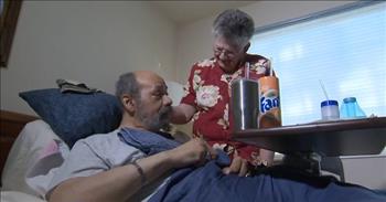 <p>They were each other&rsquo;s first love, but they were torn apart. Yet, decades later, they found each other again. In this miraculous, epic love story, a 69-year-old woman marries her homeless college sweetheart after 43 years apart.&nbsp;</p>

<p>Jeanne Gustavson and Steve Watts met in college. It was the beginning of an eight-year secret romance. They were absolutely perfect for each other, but Jeanne&rsquo;s family disapproved because Steve is black.&nbsp;</p>

<p>&ldquo;I was very hurt and very baffled by what my family did and said,&rdquo; Jeanne <a href="https://www.youtube.com/watch?v=tPPdi4lQ--0">said</a>. &ldquo;We had to keep our relationship a secret.&rdquo;</p>

<p>Even after graduating with a degree in nursing and becoming independent, Jeanne kept in contact daily with Steve, who had earned a master&rsquo;s degree in education. Eventually, their relationship fell apart because of the continued disapproval and differing work schedules.&nbsp;</p>

<p>Jeanne ultimately chose to break off the relationship. It was something she regretted in the moment and every day since. &ldquo;I regretted what I did,&rdquo; she <a href="https://www.youtube.com/watch?v=tPPdi4lQ--0">said</a>. &ldquo;It was almost immediate.&rdquo; The regret lingered for 42 years.&nbsp;</p>

<p>Life moved on for the pair, but they never forgot about each other. Eventually, Jeanne tracked Steve down, and after a series of miracles, she found him living in a nursing home. He had been homeless and lost a leg due to an infection, on top of losing his ability to speak after two strokes.&nbsp;</p>

<p>Despite the years that had passed, greying hair, and health issues, it was still love at first sight. The pair couldn&rsquo;t be happier, and Steve&rsquo;s health has even improved. In fact, one of Steve&rsquo;s goals is to be able to stand up.&nbsp;</p>

<p>Jeanne tells him that nothing is impossible, especially after everything they&rsquo;ve been through, to get back to where they are today&ndash;together.&nbsp;</p>

<p>And now their romance is gaining attention all over the world. Their story was covered in People magazine on top of other media outlets. But that doesn&rsquo;t matter to Jeanne and Steve. What matters is the secret they&rsquo;ve been keeping that they are now excited to share. Steve said with a grin on his face in between moments of laughter, &ldquo;We&rsquo;re getting married.&rdquo;&nbsp;</p>

<p>Who God brings together, no one can tear apart. Not age, not race, not opinions. May God continue to heal Steve from his stroke, and may he grant these two as much time together in this age and in heaven. What a beautiful, miraculous, modern-day story of Romeo and Juliet.&nbsp;</p>

<p><em>&ldquo;I found him whom my soul loveth: I held him: and I will not let him go,&rdquo; <a href="https://www.godtube.com/bible/song-of-solomon/3-4">Song Of Solomon 3:4.</a></em></p>
