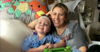 <p>After getting a weird feeling, one mom prayed for the safety of her and her son as she was entering a mall. And that prayer was answered when her son was completely healed after a stranger threw him off a balcony.</p>

<p>It was back in April 2019 when Kari Hoffmann was taking her 5-year-old son, Landon, to the Mall of America. It was a day that would change their lives forever.</p>

<p>As Kari entered the mall, she started to have this weird feeling, so she prayed a simple prayer. She prayed that God would protect her and her son. Shortly after, the scariest thing happened. A stranger grabbed Landon and threw him from a balcony at the mall.</p>

<p>&ldquo;A stranger came up and was whispering to these two little boys. It happened in the blink of an eye. He snatched him and ran. And I was just frozen,&rdquo; shared Kari. &ldquo;It happened so fast. Then I screamed &lsquo;No!&rsquo; after he was already thrown.&rdquo;</p>

<p>Kari immediately ran down to Landon, and once emergency responders reached the scene, the little boy was rushed to the pediatric ICU. He had 2 broken arms, a broken leg, facial fractures, and a brain injury.</p>

<p>That&rsquo;s when Kari prayed to God for &ldquo;complete healing and restoration.&rdquo;</p>

<p>&ldquo;We&rsquo;re walking out of here. We&rsquo;re not going to leave here in a wheelchair,&rdquo; Kari said. &ldquo;He caught himself. That&rsquo;s why his arms were broken and his nose was smooshed. And I believe that angels caught him, because I prayed for angels coming in there.&rdquo;</p>

<p>After 4 months in the hospital, Landon was able to go home. Three years later, he is now completely healed and enjoying his life as an active 8-year-old.</p>

<p>&ldquo;I&rsquo;m so thankful for breath, for life, for heartbeats. It&rsquo;s just&hellip;you take those things for granted until they almost get taken away from you,&rdquo; said Kari.</p>

<p>Praise the Lord for the miracle of Landon&rsquo;s life and the way that He answered Kari&rsquo;s prayers.</p>
