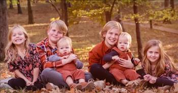 <p>Amid tragic, devastating circumstances, one Midwestern family experienced an outpouring of love and support from people they didn&rsquo;t know.</p>

<p>Three young children in the St. Louis area lost their father after he was diagnosed with colon cancer. Unfortunately, for Jane, Max and Henry, they suffered another catastrophic blow. Their mother &ndash; Megan &ndash; also passed away just 4 months after the death of their father.</p>

<p>&ldquo;She just died suddenly. She was sitting on the couch with her brother-in-law and all the kids were playing upstairs and she just took her last breath and died,&rdquo; Megan&rsquo;s twin sister, <a href="https://www.youtube.com/watch?v=Ed33SMEN_ww">Krista Lieber, said</a>.</p>

<p>Megan passed away due to an undiagnosed heart condition.&nbsp;</p>

<p>Left without a mother and a father, Jane, Max and Henry were taken in by their aunt Krista and her husband, Dave, who already had three children.&nbsp;</p>

<p>But the displays of love and support shown to Jane, Max and Henry did not stop there. Krista and Dave were &ldquo;swarmed&rdquo; by a community of random strangers, asking how they could lend a hand.</p>

<p>&ldquo;Some people would do something as small as help with the cat. Other people donated lots of money. There was nothing too small and nothing too big and it all added together to, like, this unified front of stability for the kids,&rdquo; <a href="https://www.cbsnews.com/news/how-unconditional-love-and-a-communitys-generosity-embraced-three-orphan-children/">Dave told CBSNews</a>.</p>

<p>Due to those unyielding displays of love, kindness and affection, the children were able to find and experience happiness once again.&nbsp;</p>

<p>Clips and photos <a href="https://www.youtube.com/watch?v=Ed33SMEN_ww">in the video</a> show the children enjoying Thanksgiving together, playing and laughing, just acting as all children do.</p>

<p>&ldquo;I love them. I love them so much. They are really resilient. They truly are, they&rsquo;re Ok,&rdquo; Krista said.</p>

<p>In addition to the bushels of kindness from total strangers, the good that came from this truly devastating situation does not end there. Krista and Dave were moved to see a doctor and decided to get some lingering medical issues checked out.</p>

<p>Krista, who had her own heart checked, learned she also has a condition.</p>

<p>&ldquo;I have Long QT syndrome., which is, your heart has an electrical conductivity issue. It can cause sudden death, fainting, seizures. I told Dave, &lsquo;I, my sister saved my life, you know?&rsquo; I say her death was not in vain. There&rsquo;s a bigger picture here,&rdquo; <a href="https://www.youtube.com/watch?v=Ed33SMEN_ww">Krista said.</a>&nbsp;</p>

<p><em><a href="https://www.godtube.com/bible/1-peter/5-10">1 Peter 5:10</a> &nbsp;&ldquo;And the God of all grace, who called you unto his eternal glory in Christ, after that ye have suffered a little while, shall himself perfect, establish, strengthen you.&rdquo;</em></p>
