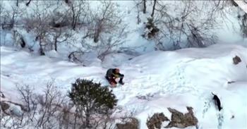 <p>Anyone who has ever had a pet understands how they quickly become a member of the family and how the loss of a pet can be soul-crushing. One family in Utah was reunited with their four-legged and furry family member after what was nearly a devastating situation.</p>

<p>On Christmas Eve, Nala, a black dog, joined her owner during a hike up a mountain in Utah. At some point during the trek, Nala and her owner became separated from one another, <a href="https://www.youtube.com/watch?v=b9Fw1JemODo">according to the video</a>.&nbsp;</p>

<p>The beloved pet found herself stranded in unfamiliar territory, having to fend for herself among the cold conditions and the snow-covered terrain.</p>

<p>Racing against the clock, search and rescue teams deployed a piece of modern technology to aid in the hunt for Nala. They used a drone to search the landscape for the dog.&nbsp;</p>

<p>Fortunately, the team was successful in their efforts and found the animal.&nbsp;</p>

<p><a href="https://www.youtube.com/watch?v=b9Fw1JemODo">As the video points out</a>, Nala was not in too bad of shape, given her circumstances. She had sustained only minor injuries and was, of course, cold. Nala was found in good enough shape that she was able to make the trip&nbsp; down the mountain alongside the search and rescue team.</p>

<p>But the story does not end there!</p>

<p>The video concludes by showing Nala being reunited with her family on Christmas.&nbsp;&nbsp;</p>

<p>While this section of the video is a tad bit dark, Nala is a happy bundle of energy. She can be seen greeting her family with her tail wagging at an extremely rapid pace. At one point, the dog appears to try and jump into the arms of her owners.&nbsp;</p>

<p>Being reunited with a beloved pet on Christmas Day? You would be hard-pressed to come up with a better gift!</p>

<p><em><a href="https://www.godtube.com/bible/genesis/1-21">Genesis 1:21</a> &ldquo;And God created great whales, and every living creature that moves, which the waters brought forth abundantly, after their kind, and every winged fowl after his kind: and God saw that it was good.&rdquo;</em></p>
