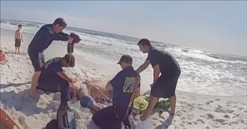 <p>Peyton Hillis is a hero! And it has nothing to do with anything the former NFL player did on the football field.</p>

<p>On January 5, on a beach in Pensacola, Florida, Peyton rushed into the ocean to save his two children, <a href="https://www.cleveland.com/browns/2023/01/peyton-hillis-released-from-hospital-after-spending-more-than-two-weeks-in-recovery-girlfriend-confirms.html">according to Cleveland.com</a>. Peyton&rsquo;s son and daughter had been caught up in a riptide and were being swept away when the former Cleveland Browns running back went in after them.</p>

<p>His children did not sustain injuries thanks to Peyton&rsquo;s heroic efforts!</p>

<p>However, after saving his children, it was Peyton who needed emergency medical attention. <a href="https://www.youtube.com/watch?v=WuI4H_MjcRg">A video clip posted to YouTube</a> shows EMTs working on Peyton right on the beach.&nbsp;</p>

<p>Soon Peyton was put in a helicopter near the emergency site. <a href="https://www.youtube.com/watch?v=WuI4H_MjcRg">The video shows</a> the helicopter taking off and leaving the area. He was rushed to a hospital for treatment.&nbsp;</p>

<p>Peyton was put in intensive care and listed in critical condition at the hospital. Peyton&rsquo;s kidneys were not functioning correctly after his daring rescue. The medical professionals also put Peyton on a ventilator.</p>

<p>However, about a week later, on January 11, Peyton&rsquo;s ventilator was removed, <a href="https://www.cbsnews.com/news/peyton-hillis-discharged-hospital-weeks-after-rescuing-kids-drowning-florida/">according to CBSNews</a>. Peyton&rsquo;s condition continued to improve. Then, more than two weeks after the incident, Peyton was released from the hospital, <a href="https://www.cleveland.com/browns/2023/01/peyton-hillis-released-from-hospital-after-spending-more-than-two-weeks-in-recovery-girlfriend-confirms.html">Celeveland.com reports</a>.</p>

<p>Praise God!&nbsp;</p>

<p>Peyton&rsquo;s girlfriend and actress, Angela Cole, posted a <a href="https://www.instagram.com/p/CnqD_a1Lzrm/">photo on social media</a> of the former NFL star and his medical team. In the caption, Angela gave glory to God and those medical professionals who helped with Peyton&rsquo;s recovery.</p>

<p>&ldquo;God is so good! Peyton has been discharged from the hospital,&rdquo; <a href="https://www.instagram.com/p/CnqD_a1Lzrm/">she wrote</a>. &ldquo;The amount of love and gratitude I have for the incredible team that took care of Peyton is indescribable.&rdquo;</p>

<p>Others commenting on <a href="https://www.youtube.com/watch?v=WuI4H_MjcRg">the YouTube video of EMTs</a> working on Peyton praised his heroic efforts.</p>

<p>&ldquo;What a beast of a man,&rdquo; one person wrote.</p>

<p>&ldquo;That&rsquo;s a Dad right there. He&rsquo;s a hero,&rdquo; a second person posted.</p>

<p>&ldquo;Way to go dad! Doesnt matter what you did your whole life, this was the moment you became a hero forever,&rdquo; another user commented.&nbsp;</p>

<p><em><a href="https://www.godtube.com/bible/ephesians/6-1">Ephesians 6:1 </a>&ldquo;Children, obey your parents in the Lord: for this is right.&rdquo;</em></p>
