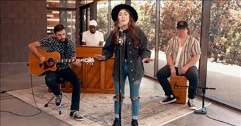 <p>Lift your spirits and lighten your burdens with this performance of &ldquo;Heart of Praise&rdquo; by Katy Nichole!</p>

<p>If you don&rsquo;t already know 22-year-old <a href="https://en.wikipedia.org/wiki/Katy_Nichole">Katy Nichole Litwiller</a>, you may soon learn much more about this talented singer, songwriter, musician, and worship leader from Tremont, Illinois.&nbsp;</p>

<p>Since recording this video in 2021, Katy has been busy making Christian music, receiving a GMA Dove Award nomination in 2022 for her debut hit &ldquo;In Jesus Name (God of Possible)&rdquo; and recording &ldquo;God Is in This Story&rdquo; with Big Daddy Weave!&nbsp;</p>

<p>Katy&rsquo;s star is on the rise! However, this young lady has experienced hard times, suffering from congenital scoliosis and severe depression associated with her physical challenges and pain. She shares her story on <a href="https://www.facebook.com/katynicholemusic">FaceBook</a> and gives all the glory to God for the healing he&rsquo;s provided.&nbsp;</p>

<p>In this performance, Katy, along with musicians on piano, guitar, and <a href="https://en.wikipedia.org/wiki/Caj%C3%B3n">caj&oacute;n</a>, declares her desire and intent to praise Him faithfully through all of the trials that life brings. The <a href="https://sifalyrics.com/katy-nichole-heart-of-praise-lyrics">first four lines</a> of the chorus are as follows:</p>

<p>I will lift hands to the heavens&nbsp;<br />
And sing of the amazing grace&nbsp;<br />
Through the broken things and the blessings&nbsp;<br />
I am Yours always&nbsp;</p>

<p>The song is a wonderful reminder that it is through a relationship with Jesus that we are able to make it through all of the difficult times in life. Katy shared that sentiment on her <a href="https://centricitymusic.com/artists/katy-nichole/">Centricity Music website</a>.&nbsp;</p>

<p>She recalled that when she was in a deep depression and nearly took a bottle of pills to end her life, she heard God&rsquo;s voice. She said, &ldquo;But I remember picking it up, and I heard the voice of God say, &lsquo;Hold on. I&rsquo;m not done yet.&rsquo; Every time I would hit that low point, I would hear that same voice.&rdquo;</p>

<p>The performance is beautiful, but it is the words of the song and the passion with which Katy sings that is perhaps most moving. She appears to be a young lady who is wise beyond her years and spiritually mature. She knows that whether she faces good times or bad, she&rsquo;ll always be in good hands if she&rsquo;s walking hand-in-hand with Him!&nbsp;&nbsp;&nbsp;</p>

<p><em>&ldquo;Let every thing that hath breath praise the Lord. Praise ye the Lord.&rdquo; <a href="https://www.godtube.com/bible/psalms/150-6">Psalms 150:6</a></em></p>
