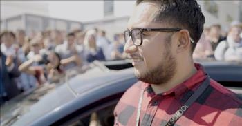 <p>Often teachers are some of the kindest, most dedicated people most will ever encounter.One group of students saw a need, decided to help and give back to an educator who gives of himself daily.</p>

<p>As the <a href="https://www.youtube.com/watch?v=tSbCFnGhqpo">video posted on YouTube</a> indicates, Julio Castro is a math teacher at YULA Boys School in Los Angeles, California. He loves his family, and his students and sees teaching as more of a calling than a job.&nbsp;</p>

<p>In the video, Julio refers to his students as &ldquo;his kids&rdquo; and only wants the best for them. He states, &ldquo;I want you guys to be on my shoulders and just jump higher.&rdquo;&nbsp;</p>

<p>Julio is very dedicated to his students and their success. But he has a problem, he has no car and can&rsquo;t afford one.</p>

<p>&ldquo;He gets up at 4:15 in the morning,&rdquo; Daphna said, the mother of one of Julio&rsquo;s students. &ldquo;Takes a scooter to the bus, sits on a bus for two hours to get into the city, goes on that same scooter to come to campus several miles. Works during lunchtime to help the kids, stays after school to help the kids and does the same reverse commute.&rdquo;</p>

<p>Julio does not get home until 9:30 at night, long after his girlfriend&rsquo;s children, to whom he has become a father figure, have already gone to bed. He does this every single day!</p>

<p>So, a group of students got to work. The students organized different events throughout their summer break to raise money to buy a car for their teacher. They put together a basketball tournament, had a movie night and asked businesses in their area for financial assistance.&nbsp;</p>

<p>The students had a goal of $10,000 and ended up raising more than $11,00! Also, the CEO of the Change Reaction stated his organization would match the students&#39; $10,000!&nbsp;</p>

<p>After securing the money, the students went car shopping, but they came up a little short of the funds for the vehicle they felt was &ldquo;the one.&rdquo; But thanks to the car dealership&#39;s generosity, they did buy the vehicle.Julio would get his much-needed vehicle!&nbsp;</p>

<p>The next step was setting up an elaborate plan that involved school administrators and a police officer to surprise Julio and his family with the new ride.</p>

<p>He also received a few added bonuses that will change Julio and his family&rsquo;s life!</p>

<p>What a beautiful video about a group of kind and caring students who saw a need and acted!&nbsp;</p>

<p><em><a href="https://www.godtube.com/bible/deuteronomy/32-2">Deuteronomy 32:2 </a>&ldquo;My teaching is dropping like rain, coming down like dew on the field; like rain on the young grass and showers on the garden plants.&rdquo;</em></p>

