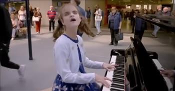 <p>While humans do have the seemingly endless capacity for hate, anger and division, people also have the ability to surprise in much more positive ways. One young woman left dozens stunned with her amazing musical performance.</p>

<p><a href="https://www.youtube.com/watch?v=WWFJ39nn6Rw">A clip posted to YouTube</a> shows Lucy, a 13-year-old blind girl, who played piano in a crowded train station, leaving everyone completely baffled. There were even a few tears shed.&nbsp;</p>

<p>The clip begins with the young woman being led, by the hand, to the piano. He informs her that prior to reaching the piano, &ldquo;there is a big step.&rdquo; He then promptly helps her sit down on the piano bench. The kind older gentleman then guides her hands and places them on the keys, helping her become familiar with her new surroundings.</p>

<p>Seconds later, Lucy is tickling the ivories, playing Chopin&rsquo;s &ldquo;Opus 9 Number 1,&rdquo; the clip points out. Soon after the young woman begins playing, a crowd forms to watch the dazzling display of musical talent before them.</p>

<p>Several people in the crowd, who stand and watch, have taken out their phones in order to capture Lucy&rsquo;s breathtaking presentation. One woman, so moved by Lucy&rsquo;s magnificent performance, wipes tears from her eyes.&nbsp;</p>

<p>Additionally, in the clip, two men take in Lucy&rsquo;s performance, watching on a monitor in a separate, small room and they cannot believe what they are seeing!</p>

<p>One of the men then articulates his complete and total astonishment.</p>

<p>&ldquo;How, how does she study?&rdquo; he asks. &ldquo;I mean, how, this is incredible.&rdquo;</p>

<p>After Lucy finishes playing, the crowd erupts in a fit of applause, giving their approval for what they have just witnessed.</p>

<p>The same man, baffled by Lucy, adds that her performance was so perfect that it&rsquo;s too good to believe it was real.</p>

<p>&ldquo;Oh my god, this is impossible,&rdquo; he states.&nbsp;</p>

<p>He later adds, &ldquo;I&rsquo;m speechless. I don&rsquo;t know what to say.&rdquo;</p>

<p>What a beautiful and amazing performance by a young woman blessed with God-given musical talent!</p>

<p><em><a href="https://www.godtube.com/bible/matthew/19-26">Matthew 19:26</a> &ldquo;And Jesus looking at them, said, &lsquo;With men this is not possible; but with God all things are possible.&rdquo;</em></p>
