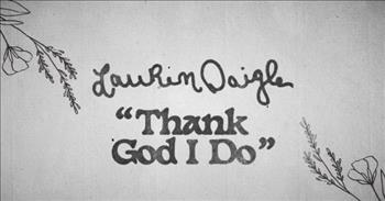 <p>Lauren Daigle is one of the biggest names in Christian music, and she&rsquo;s now released what is sure to be another hit song.</p>

<p>Life is often unpredictable and overwhelming, which can cause pain, hurt and heartache. Most, during their struggle, will hunt and search for answers. Thankfully, there is One who has a plan, has everything under control and possesses a peace that surpasses all understanding.</p>

<p>Lauren&rsquo;s latest song, &ldquo;<a href="https://www.youtube.com/watch?v=OoEr8BSsrxg">Thank God I Do,</a>&rdquo; is about not having to face those struggles and problems of life all alone. Lauren also sings she&rsquo;s grateful that she does not have to go through life herself because she would not be able to do it.</p>

<p>In the <a href="https://www.youtube.com/watch?v=OoEr8BSsrxg">official lyric video</a> for Lauren&rsquo;s song, not only do people watching get to hear the beautiful words and melody, but they get to read along as the lyrics appear on the screen.&nbsp;</p>

<p>In the song&rsquo;s opening verse, Lauren mentions how she has endured a difficult year. She has shed many tears, fought off her fears and encountered periods of darkness. All of this, she sings, has left her with many questions.</p>

<p>However, in the chorus, Lauren sings that even when she faces these situations, she knows He is with her. Lauren would be lost if the Lord were not protecting her and had her in His hand.&nbsp;</p>

<p>&ldquo;I don&rsquo;t know where I&rsquo;d go<br />
If you ever let go<br />
So keep me held in your hands&rdquo;</p>

<p>In the second verse, Lauren sings thanks to the Lord. Things are starting to improve. The weight and the burden that she was feeling has been removed. When Christ is by her side, she is not missing anything. Breathing is now easier. Everything in life, the lyrics state, has become a lot less complicated.&nbsp;</p>

<p>The beautiful song ends with Lauren, once again, singing that she&rsquo;s thankful she knows Christ, His peace and His protection.</p>

<p><em><a href="https://www.godtube.com/bible/deuteronomy/20-4">Deuteronomy 20:4</a> &ldquo;For the Lord your God is he that goes with you, to fight for you against your enemies, to save you.&rdquo;</em></p>
