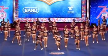 <p>Check out this video where the crowd steps up to help a team when their music stops during a cheerleading competition.</p>

<p>After training for months, the Panthers cheer squad from Plano, Texas, were more than excited to put their cheer routine to the test at the All-Star national championships. But on the big day, during the middle of their routine, some technical difficulties happened. Their music stopped playing!</p>

<p>But the cheerleaders kept going, with the help of the audience! Without missing a beat, the 10,000 people in the crowd immediately started to count and clap to help keep the cheerleaders going. Typically, cheerleaders learn routines to an eight-count, which is what the audience was helping to count along with when the music stopped.</p>

<p>The Panthers cheer squad has 30 girls on it, with ages ranging from 14 to 19, and they shared a bit about how it felt on that day when the crowd helped them finish their routine.</p>

<p>&ldquo;It just felt unreal,&rdquo; one cheerlead said. &ldquo;It was insane,&rdquo; said another one.</p>

<p>&ldquo;The crowd support was very helpful,&rdquo; shared one girl. &ldquo;They had our back, and they were counting the whole routine,&rdquo; another cheerleader said.</p>

<p>Because of the support from the crowd and other cheerleaders in the arena, this cheerleading team was unshaken by their music stopping mid-routine. What a team effort! And many people online shared their thoughts on the event.</p>

<p>&ldquo;That&#39;s what I call sportsmanship,&rdquo; one person wrote on YouTube after watching the video.</p>

<p>&ldquo;What an atmosphere of huge support. They all kept it going, cheerleaders and crowd. Talk about a wow moment. I was almost cheering myself,&rdquo; another person commented online.</p>

<p>Way to go, Panthers! And what a beautiful reminder of how important it is to support those around you when they are in need.</p>

<p><em><a href="https://www.godtube.com/bible/matthew/5-16">Matthew 5:16</a><br />
&ldquo;In the same way, let your light shine before others, that they may see your good deeds and glorify your Father in heaven.&rdquo;</em></p>

