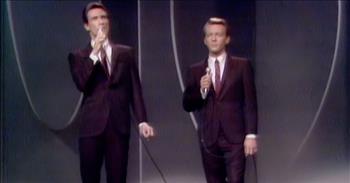<p>Out of the 1960s came dozens of classic songs sung by legendary artists, including The Righteous Brothers.</p>

<p>The 1960s were the decade marked by the John F. Kennedy administration, a walk on the moon, hippies, free love and the Vietnam War. It was also during the 1960s when the Supremes stated, &ldquo;You Can&rsquo;t Hurry Love,&rdquo; Mick Jagger and the Rolling Stones said they could get no &ldquo;Satisfaction&rdquo; and a guy named Elvis Presley could not help himself from falling in love with you.</p>

<p>Also, The Righteous Brothers first sang about an &ldquo;Unchained Melody&rdquo; and told everyone that &ldquo;You&rsquo;ll Never Walk Alone&rdquo; in the 1960s.</p>

<p><a href="https://www.youtube.com/watch?v=xBTeyKtfrXw">The clip posted to YouTube</a> shows The Righteous Brothers performing their classic, &ldquo;You&rsquo;ll Never Walk Alone&rdquo; on The Ed Sullivan Show on Nov. 7, 1965. The clip begins with the crowd applauding wildly for the talented duo.&nbsp;</p>

<p>Moments later, the music starts, and the two gentlemen sing their tune about persevering through times.</p>

<p>The short and sweet, but positive song encourages people to keep their heads held high while enduring difficult circumstances. The lyrics also push listeners to remember that they do not go through those situations by themselves.&nbsp;</p>

<p>The song&rsquo;s second verse mentions that life will not be fun at times but to always continue moving forward. It adds that even &ldquo;your dreams will be tossed and blown.&rdquo; However, the song ends on an optimistic note that through everything, &ldquo;you&rsquo;ll never be alone.&rdquo;</p>

<p>&ldquo;With hope in your heart<br />
And you&rsquo;ll never walk alone<br />
You&rsquo;ll never walk alone&rdquo;</p>

<p>The <a href="https://www.youtube.com/watch?v=xBTeyKtfrXw">short clip</a> ends just as it began, with the audience clapping and cheering for The Righteous Brothers.</p>

<p><em><a href="https://www.godtube.com/bible/james/1-12">James 1:12</a> &ldquo;There is a blessing on the man who undergoes testing; because, if he has God&rsquo;s approval, he will be given the crown of life, which the Lord has said he will give to those who have love for him.&rdquo;&nbsp;</em></p>
