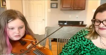 <p>One composer, who is not even old enough to drive, already has musicians around the country performing her work.</p>

<p>Olive, a 10-year-old girl who lives in Pennsylvania, loves music and has even written her own piece of classical music. However, she is a bit bashful and didn&rsquo;t think much of her piece, which caused her to put her work to the side.&nbsp;</p>

<p>The young composer stated she was not 100 percent confident in herself or her equipment.&nbsp;</p>

<p>&ldquo;I didn&rsquo;t play it myself &lsquo;cause I felt like, on my violin, it sucked,&rdquo; Olive said.&nbsp;</p>

<p>But that did not stop Olive&rsquo;s mother from taking the ball and running with it. Olive&rsquo;s mom posted a video online and asked if anyone would play her daughter&rsquo;s work.&nbsp;</p>

<p>&ldquo;I thought maybe it would be cool to get a few people to play it and see what it sounds like,&rdquo; Olive&rsquo;s <a href="https://www.youtube.com/watch?v=Fmm-mgQafD8">mother said</a>.</p>

<p>Musicians across the country answered the mother's plea in a way neither Olive nor her mother saw coming. Videos began populating online of people playing the 10-year-old&rsquo;s piece.</p>

<p>As <a href="https://www.youtube.com/watch?v=Fmm-mgQafD8">the clip posted to YouTube</a> points out, musicians performed Olive&rsquo;s song using many different instruments. Musicians performed the song on violins, guitars, flutes, keyboards, pianos and harps. Even entire orchestras played the young girl&rsquo;s song.&nbsp;</p>

<p>Olive&rsquo;s mother was totally shocked by the overwhelming response to her simple request.</p>

<p>&ldquo;I still feel like, &lsquo;Pinch me, is this real?&rsquo;&rdquo; Olive&rsquo;s <a href="https://www.youtube.com/watch?v=Fmm-mgQafD8">mother said</a>.&nbsp;</p>

<p>Wow! To be that young and already composing music is incredible!&nbsp;</p>

<p>This clip is a powerful reminder of the good that can come from social media. It&rsquo;s not all hateful, snarky and angry comments concerning the day's news. People can still genuinely surprise us, even online!</p>

<p><em><a href="https://www.godtube.com/bible/psalms/40-3">Psalm 40:3</a> &ldquo;He has put a new song in my mouth, even praise to our God: numbers have seen it with fear, and put their faith in the Lord.&rdquo;</em></p>
