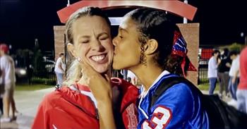 <p>A woman experienced likely the scariest scenario possible for a parent: seeing her child unresponsive and without a pulse. But this quick-thinking mother acted and helped save her daughter&rsquo;s life.</p>

<p>While warming up prior to a cheerleading competition, 17-year-old Keianna Joe experienced a scary medical episode. She collapsed suddenly and went into cardiac arrest.&nbsp;</p>

<p>Andrea Joe, Keianna&rsquo;s mother, said her daughter&rsquo;s cheer coach ran frantically, screamed for help and asked someone to call an ambulance. Andrea then witnessed her daughter unconscious and without a pulse.&nbsp;</p>

<p>Andrea, a certified medical assistant, sprang into action, working to save her precious daughter&rsquo;s life.</p>

<p>&ldquo;I just took over,&rdquo; <a href="https://www.youtube.com/watch?v=9eF894Ib3t0">Andrea said</a>. &ldquo;I know CPR. I know how to do this. This is my baby and I have to save her.&rdquo;</p>

<p>For about 10 minutes, this loving mother worked to save her daughter as she performed CPR on Keianna, hoping to get her heart beating again.</p>

<p>Then, as the <a href="https://www.youtube.com/watch?v=9eF894Ib3t0">video on YouTube mentions</a>, a portable defibrillator arrived on the scene. Thankfully, Andrea had received training on these devices, but there was something different about this one.</p>

<p>&ldquo;The machine said, &lsquo;shock required,&rsquo;&rdquo; <a href="https://www.today.com/health/cardiac-arrest-teen-cheerleader-mom-cpr-rcna75009">Andrea said</a>. &ldquo;And I mean, I&rsquo;ve trained on these AED devices before and they&rsquo;ve never told me, you know, &lsquo;shock required.&rdquo;&rsquo;</p>

<p>Nevertheless, Andrea used the defibrillator to shock Keianna&rsquo;s heart back into rhythm and performed even more CPR on her.&nbsp;</p>

<p>Finally, a heartbeat returned! Andrea had saved her daughter&rsquo;s life!</p>

<p>After a 10-day hospital stay, Keianna is out, but with a miniature defibrillator in her chest. It remains unclear what caused Keianna to go into cardiac arrest.</p>

<p>Andrea stated, with tears welling up, that on the way home from the hospital, she made Keianna hold her hand.&nbsp;</p>

<p>&ldquo;She&rsquo;s with me, she&rsquo;s here, she&rsquo;s right next to me and I&rsquo;ve got her,&rdquo; <a href="https://www.today.com/health/cardiac-arrest-teen-cheerleader-mom-cpr-rcna75009">Andrea said</a>. &ldquo;And it&rsquo;s the best feeling ever.&rdquo;</p>

<p>What a scary, but beautiful story about love and a woman who refused to let her daughter die.</p>

<p><em><a href="https://www.godtube.com/bible/3-john/1-4">3 John 1:4</a> &ldquo;I have no greater joy than to hear my children walk in truth.&rdquo;</em></p>
