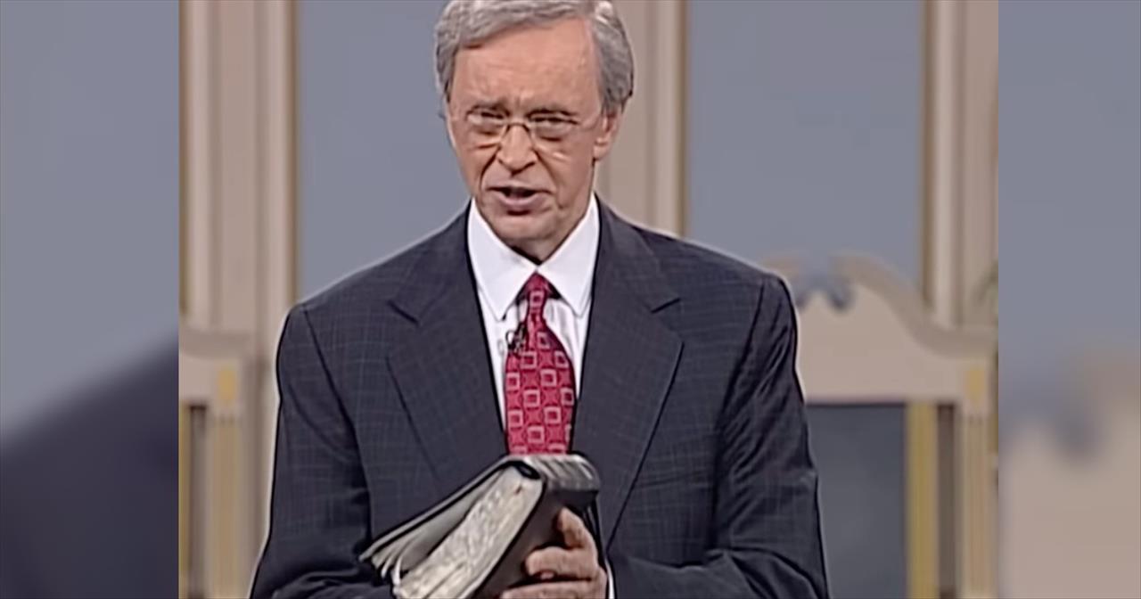 Dr. Charles Stanley Reminds Us God Is With You All The Time