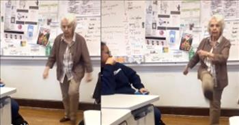 <p>If you need to be refreshed that age is just a number, then this video is for you. In this clip, a 91-year-old grandma teaches high schoolers the Charleston.</p>

<p>Do you ever feel like this next generation has not learned the classic dance styles of years past? This grandma took action by teaching an important part of history. &quot;The Latin Lady&rdquo; is a substitute for teaching and schooling the students in more ways than one.&nbsp;</p>

<p>As the students are smiling and filming this amazing moment, we witness &ldquo;The Latin Lady&rdquo; not only dancing but performing. She appears to have a background in dance. Her confidence is clear. She is not worried about breaking a hip but rather busting a move. She is fun and spunky. She is lively and graceful.&nbsp;</p>

<p>This woman made these students&#39; day. Her kicks are beautifully done, and her side shuffles have so much character and precision. It is a blast. She is an incredible dancer for any age.</p>

<p>We can all learn something from &ldquo;The Latin Lady&rdquo; substitute teacher. Life is meant to be lived to the fullest. We are never too old for fun, and investing in the next generation is a call for every believer. She has answered that calling through education, but more importantly, sharing her heart with them.</p>

<p>She inspires us to ask the question, &ldquo;How am I leaving an impact on those coming after me?&rdquo; Viewing this short clip will give you a boost in hope that young people are listening and watching and we all have a purpose and are gifted to use our talents.&nbsp;</p>

<p><em>&ldquo;Wisdom is found with the elderly, and understanding comes with long life. Wisdom and strength belong to God; counsel and understanding are His.&rdquo; Job 12:12-13</em></p>
