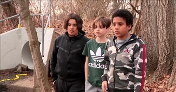 <p>The beautiful and incredibly youthful Deborah Norville introduces the story and video that captures the moment 5 boys were rescued from New York City sewers, and, while Ms. Norvelle doesn&rsquo;t seem to age a bit, no doubt there were several parents who lost years during the frightening ordeal!</p>

<p>Five 6th-grade boys entered the Staten Island underground sewer system to explore. That doesn&rsquo;t sound at all worrisome! Though this batch of boys probably isn&rsquo;t familiar with the 1985 movie <a href="https://en.wikipedia.org/wiki/The_Goonies"><em>The Goonies</em></a>, the reporter reminds us that their trek through the city&rsquo;s tunnels is reminiscent of the Goonies gang&rsquo;s crazy adventure.</p>

<p>With only the light from a cell phone, the boys explored the tunnels. But, suddenly they became lost and unable to find their way out of the sewer. Remarkably, one of the boys got a signal and called 911 from his phone.&nbsp;</p>

<p>Once connected with emergency assistance, a city official with knowledge of the sewer system got on the line. While the boy on the call sounds fairly calm, Jovanny shares that the experience of being stuck underground was &ldquo;very scary and very, like, confusing.&rdquo; He, along with Cory and Declan, share their story on video, but the other two boys may be on house arrest!</p>

<p>The man on the line asks the boys which direction they turned and how far they walked; he&rsquo;s trying to figure out their location. At any time, the cell signal might have been lost or the phone&rsquo;s battery might have died. As searchers hunt for the boys in the tunnels, the city employee tells the boys to yell for help and scream as loud as they want. The rescuers need to hear them.</p>

<p>The video shows the moment when emergency personnel find the boys. What a wonderful relief!&nbsp;</p>

<p>The friends say they learned a lesson&mdash;&ldquo;not to climb into sewers.&rdquo; Hopefully, that lesson will be remembered in similar situations as well. Don&rsquo;t go into a blizzard on foot. Don&rsquo;t taunt an unfamiliar dog. Declan&rsquo;s dad, Andrew Gannon, says that the friends were very shaken up but otherwise fine.&nbsp;</p>

<p>The boys may not agree. Deborah closed by letting viewers know that Cory, Declan, and Jovanny all are grounded!&nbsp;</p>

<p><em>&ldquo;Think about it: Just as a parent disciplines a child, the Lord your God disciplines you for your own good.&rdquo; <a href="https://www.godtube.com/bible/deuteronomy/8-5">Deuteronomy 8:5</a></em></p>
