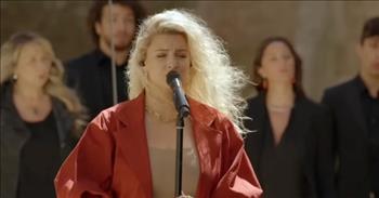 <p>A Grammy Award-winning musician gave a stunning performance, singing a song about having faith in God even when everything around us may be falling apart.&nbsp;</p>

<p>Faith is a huge component of being a follower of God. There are often murky, unclear situations in life that require relying entirely on the Lord. His guidance and protection are needed frequently in life. God will even call out, asking us to step out and act in faith, even when we are unsure of the outcome.</p>

<p>Tori Kelly, while being backed up by the talented Solevoci Gospel Choir, sings &ldquo;Soul&rsquo;s Anthem (It is Well).&rdquo;</p>

<p>In the song&rsquo;s opening verse, Tori admits that she&rsquo;s been struggling to place all her trust in God. She also states that living in a state of reliance on constant prayer has been difficult. So, Tori asks the Lord to help her in these areas. However, despite all her doubts, she still has enough faith to know God will see her through.</p>

<p>In the following verse, Tori mentions another issue that often troubles many. Fear, she sings, can get so bad that, at times, she&rsquo;s paralyzed by it. This debilitating fear reminds her that she is not in control. Once again, though, she sings about her faith, knowing that it is well with her soul.</p>

<p>Later in the song, Tori and the choir incorporate lyrics from a beloved hymn.&nbsp;</p>

<p>&ldquo;It is well (it is well)<br />
With my soul (with my soul)<br />
It is well, it is well with my soul&rdquo;</p>

<p>What a beautiful and moving performance about faith. The lyrics in the song remind us that when everything may be crumbling all around us, God is still working. He is still in control. He, as it says in His Word, will never leave or forsake us.</p>

<p><em><a href="https://www.godtube.com/bible/deuteronomy/31-8">Deuteronomy 31:8</a> &ldquo;And the Lord, he it is that does go before you; he will be with you, he will not fail, neither forsake you: fear not, neither be dismayed.&rdquo;</em></p>
