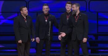 <p>Four talented musicians use only their God-given instrument during an awe-inspiring performance of a classic song from the 1960s.</p>

<p>Countless verses throughout God&rsquo;s Word urge His followers to care for and look after one another. In <a href="https://www.godtube.com/bible/mark/12-31">Mark 12</a>, Jesus is asked about the commandments, about which one is the greatest. One of his responses to this inquiry is to &ldquo;love your neighbor as yourself.&rdquo; Loving your neighbor as yourself would, of course, include shouldering their burden from time to time.&nbsp;</p>

<p>In a <a href="https://www.youtube.com/watch?v=3n6RFe9guoI">video posted to YouTube</a>, four men perform a song without any musical accompaniment about carrying the burden of others. &ldquo;He Ain&rsquo;t Heavy, He&rsquo;s My Brother&rdquo; is a beautifully written song about the many struggles along the road of life and lending a hand to someone in need.&nbsp;</p>

<p>In the first verse, the four guys sing about an accurate description of the difficulties some face in life. Those problems can often become too much for one person. Instead, a friend, a brother, &ldquo;can lend a hand.&rdquo;</p>

<p>People dealing with troubling circumstances may not seek help, feeling they would be nothing more than an added problem to another. The lyrics in the third verse provide reassurance to individuals of that mindset.</p>

<p>&ldquo;So, on we go<br />
His welfare is my concern<br />
No burden is he to bear&rdquo;</p>

<p>Throughout the terrific performance, the guys sing the lyrics, which reiterate my brother&rsquo;s problems are my concern. His reaching out for help is not a burden. &ldquo;He ain&rsquo;t heavy, he&rsquo;s my brother,&rdquo; the guys sing continually.</p>

<p>At the end of their stunning performance, the audience erupts in thunderous applause, showing the four talented men their appreciation.&nbsp;</p>

<p><em><a href="https://www.godtube.com/bible/galatians/6-1">Galatians 6:1</a> &ldquo;Brothers, if a man is taken in any wrongdoing, you who are of the Spirit will put such one right in a spirit of love; keeping watch on yourself, for fear that you yourself may be tested.&rdquo;</em></p>
