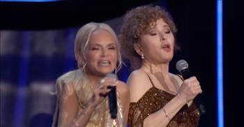 <p>Two talented vocalists put on quite the performance for a legendary comedian.</p>

<p>Carol Burnett is a name synonymous with comedy, laughter and uproarious entertainment. For decades, Carol has shared her lightning-fast wit, humor and comedic talents with families, bringing tons of laughter into their homes. The legendary comedian recently reached a milestone, one many people are not lucky enough to hit. She turned 90 years old!</p>

<p>To recognize the special occasion and to celebrate Carol&rsquo;s life and career NBC aired the special, &ldquo;Carol Burnett: 90 Years of Laughter." The stars came out that evening to toast one of the all-time queens of funny, including Kristin Chenoweth and Bernadette Peters.</p>

<p>Kristin and Bernadette paired up, wearing gorgeous evening dresses, and <a href="https://www.youtube.com/watch?v=7jBvUTZv6CI">sang a hilarious duet to &ldquo;Only an Octave Apart.&rdquo;</a>&nbsp;</p>

<p>Of course, &ldquo;Only an Octave Apart&rdquo; is a song Carol performed with the late Beverly Sills in 1976 at the Metropolitan Opera in New York City, <a href="https://playbill.com/article/watch-kristin-chenoweth-bernadette-peters-sutton-foster-more-celebrate-carol-burnett-in-song">according to Playbill.com</a>.&nbsp;</p>

<p>Like Carol and Beverly&rsquo;s performance back in the 1970s, Kristin and Bernadette go back and forth, trying to outdo one another.&nbsp;</p>

<p>The song begins with Bernadette mentioning that she can sing a specific note, an F, rather low. Kristin responds that hers is a little bit higher than Bernadette&rsquo;s. Bernadette goes through several more notes, stating that her note is on the lower side. But every time, without fail, Kristin announces that she can sing every note higher than Bernadette.</p>

<p>The two ladies' back and forth elicits several bouts of laughter from the audience, including Carol, who is in the front row, dead center. Carol, the camera catches, is seated right next to another very talented woman, the legendary Julie Andrews.&nbsp;</p>

<p>The performance ends in laughter all around and with the studio audience giving the two women a well-deserved round of applause.</p>

<p><em><a href="https://www.godtube.com/bible/proverbs/17-22">Proverbs 17:22</a> &ldquo;A cheerful heart makes good medicine, but a crushed spirit dries up the bones.&rdquo;</em></p>
