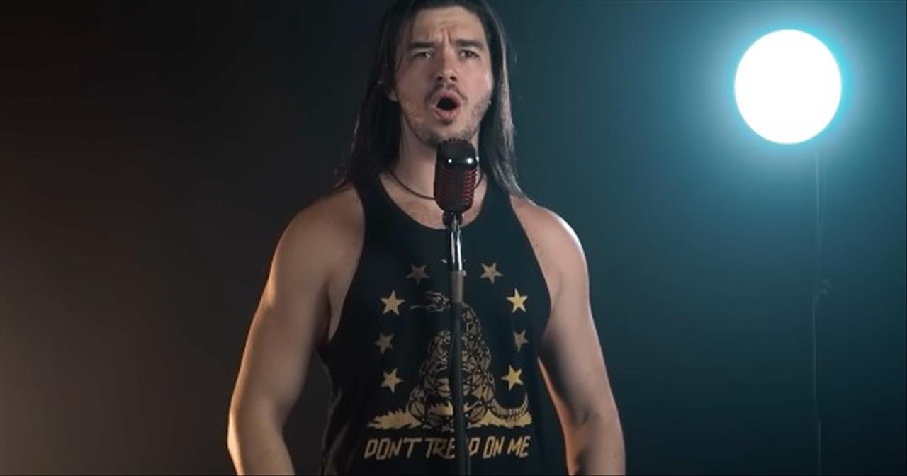 Heavy Metal Singer Performs Chilling Rendition Of 'Amazing Grace'