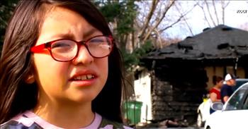 <p>Check out this story of a 10-year-old hero who saves her little sister from a terrifying house fire.</p>

<p>Roselin Castro is a 10-year-old from Iowa who recently experienced a traumatic event with her little sister.</p>

<p>&ldquo;I went to go check the window. And then there were flames. I was terrified. I started crying and then told my sister to run out of the house quickly,&rdquo; Roselin shared. &ldquo;Our house was burning down; I was scared.&rdquo;</p>

<p>After rushing her 7-year-old sister outside and away from the burning flames, the two girls flagged down a man who was walking his dog.</p>

<p>&ldquo;We started screaming for help,&rdquo; said Roselin. &ldquo;People came, called 911, and called the ambulance.&rdquo;</p>

<p>Mike Whitsell, the West Des Moines Fire Marshall, also shared his thoughts on the fire. &ldquo;That fire was burning very intensely, and it was spreading rapidly,&rdquo; he said. &ldquo;So, for them to be able to get outside, get everybody outside without any injuries, we&rsquo;re very fortunate. We&rsquo;re very happy for that.&rdquo;</p>

<p>Roselin&rsquo;s mother was dropping off her 3-month-old baby and 4-year-old son at a daycare at the time of the fire, and when she got back home to see the flames, she was in complete shock. She was also terrified that her two daughters didn&rsquo;t make it out of the house.</p>

<p>Thankfully, because of Roselin&rsquo;s observant nature, the two girls made it out of the fire unharmed. The family&rsquo;s dog was also saved, and firefighters were clear about how important it was that the little girls didn&rsquo;t try to save the dog on their own.</p>

<p>The cause of the fire is still undetermined, but what is known is that the family has lost everything. They have no place to go.</p>

<p>A GoFundMe was set up to help the Castro family get back on their feet. And even though Roselin shared that all of their toys, shoes, and clothes are gone, they are just grateful to be alive. &ldquo;The thing that&rsquo;s more important is family, not other stuff,&rdquo; the wise 10-year-old shares.</p>

<p>God bless this family with community and support during this trying time.</p>
