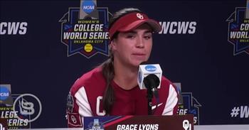 <p>The clip of three University of Oklahoma softball players mentioning their faith and personal relationship with Jesus Christ when asked how they play the game has gotten a ton of attention.</p>

<p>Sports, particularly college athletics, are often high-pressured and filled with moments or plays that can make or break an entire season. The competition at the NCAA level is fierce, with everyone seeking to gain an advantage, within the boundaries of the rules, of course.</p>

<p>However, three members of the University of Oklahoma softball team explained how and why they don&rsquo;t let the pressure of big moments get to them. In a clip posted on YouTube, the young women stated that they understand that softball is not the end all, be all.&nbsp;</p>

<p><a href="https://www.youtube.com/watch?v=bRwIrUTT3Rg">The 4-and-a-half-minute clip</a> begins with an ESPN reporter asking one of the players, Grace Lyons, how she keeps the joy throughout an entire softball season. The young woman, in her answer, cited the one, true and only source of joy: Jesus Christ.</p>

<p>&ldquo;Well, the only way that you can have a joy that doesn&rsquo;t fade away is from the Lord,&rdquo; Grace said. &ldquo;And any other type of joy is actually happiness that comes from circumstances and outcomes.&rdquo;</p>

<p>Another player, Jayda Coleman, chimed in and agreed with her teammate&rsquo;s response.</p>

<p>&ldquo;One thousand percent agree with Grace Lyons,&rdquo; Jayda said.&nbsp;</p>

<p>Jayda added that their team is able to stay and play relaxed on the field because winning or losing a game does not define them.</p>

<p>&ldquo;Yes, obviously, we worked our butts off to be here and we want to win,&rdquo; Jayda said. &ldquo;But it&rsquo;s not the end of the world because our life is in Christ and that&rsquo;s all that matters.&rdquo;</p>

<p>Alyssa Brito added that she understands trophies are nice, but Earth is not her home. She said she knows Heaven, with her Father, is her home.</p>

<p>&ldquo;No matter the outcome, whether we get a trophy in the end or not, this isn&rsquo;t our home,&rdquo; she said. &ldquo;And I think that&rsquo;s what amazing about it is, we have so much more. We have an eternity of joy with our Father, and I&rsquo;m so excited about that.&rdquo;</p>

<p>Two days after these young ladies spoke so moving and openly about their faith and personal relationship with Jesus Christ, they would go on to win the Women&rsquo;s College World Series.&nbsp;</p>

<p><em><a href="https://www.godtube.com/bible/romans/15-13">Romans 15:13</a> &ldquo;Now may the God of hope make you full of joy and peace through faith, so that all hope may be yours in the power of the Holy Spirit.&rdquo;</em></p>
