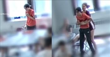 <p>One young woman is a hero after she sprang into action when she spotted her twin brother in extreme distress.</p>

<p>Anyone with siblings knows there are a lot of fights and disagreements growing up. As much as parents would like their children to get along, it&rsquo;s not likely to happen, at least not during adolescence. However, as one young lady showed, most of the time, beneath all those heated arguments and sharp words is love.</p>

<p>A clip <a href="https://www.youtube.com/shorts/6yeCvj7R8Qk">posted to YouTube</a> shows the moment a 12-year-old boy started choking during lunch in a Massachusetts school cafeteria. A piece of cheese had become lodged in 12-year-old Charlie Loverme&rsquo;s throat. At the time, Charlie admitted he feared the worst.</p>

<p>&ldquo;I thought I was going to pass out or maybe die,&rdquo; <a href="https://www.youtube.com/shorts/6yeCvj7R8Qk">Charlie said</a>.</p>

<p>Charlie also added that during the scary situation, he began reaching and grabbing for his throat. He was trying to signal to the other children around him that he was choking and desperately needed help.</p>

<p>But, as the video shows, the other children did not understand Charlie&rsquo;s signal for help. Instead, his classmates quickly vacated the area. The video mentions that they believed Charlie was about to get sick and vomit.</p>

<p>Thankfully, though, Charlie&rsquo;s twin sister Amelia stepped up and sprang into action. The video shows the young woman standing and then quickly administering the Heimlich maneuver. Seconds later, everything appears to be Ok.&nbsp;</p>

<p>Amelia, who saved her brother&rsquo;s life, mentioned what made her perform the lifesaving move.</p>

<p>&ldquo;I just knew that he was choking because his face was turning a different color,&rdquo; <a href="https://www.youtube.com/shorts/6yeCvj7R8Qk">she said</a>.</p>

<p>Thank God Amelia was there and knew exactly what to do to save her twin sibling&rsquo;s life. She stepped up when others, as the video shows, backed away from Charlie. She is a true hero in every sense of the word.&nbsp;</p>

<p><em><a href="https://www.godtube.com/bible/philippians/2-4">Philippians 2:4</a> &ldquo;Look not every man on his own things, but every man also on the things of others.&rdquo;</em></p>
