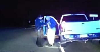 <p>One man in South Carolina found a unique way to avoid getting stuck with a ticket during a traffic stop.</p>

<p>Getting pulled over is essentially a rite of passage for drivers. It&rsquo;s something that will happen to most people at one time or another. Unfortunately, these occurrences can often result in an expensive ticket and handing over hard-earned money, which is something no one ever enjoys doing.&nbsp;</p>

<p>However, a man of advanced age missed out on a ticket when he was pulled over one night. A <a href="https://www.youtube.com/watch?v=uxTpgSKBlvM">video posted to YouTube</a> of a traffic stop in Pickens, South Carolina, shows how the man used his impressive moves and fancy footwork to delight and amuse the officer on scene.</p>

<p>The situation started after the female officer pulled over the white pickup truck for failure to maintain a lane. But soon after initiating the stop, the officer noticed something odd. The elderly driver was wearing fancy footwear, usually used to make music.&nbsp;</p>

<p>In the video, as the man is gathering his identification, his shoes make noise several times. The officer mentions that she hears it, to which the elderly guy asks her if she can dance.&nbsp;</p>

<p>Seconds later, footage from the officer&rsquo;s dash camera shows the two dancing right on the side of the road. The elderly suspect gives the officer a lesson during the traffic stop.&nbsp;</p>

<p>Before the clip ends, the officer has a request for the man. She wants to see him perform some moves in his clogging shoes.</p>

<p>&ldquo;Can you, can you do some dance with that?&rdquo; the officer asks.</p>

<p>The elderly man fulfills her request and away he goes, strutting his stuff right on the side of the road. The officer, who is heard giggling, is thoroughly impressed.&nbsp;</p>

<p>&ldquo;That&rsquo;s awesome!&rdquo; she remarks.</p>

<p>The man was literally able to dance his way out of a ticket. He only received a warning for his traffic violation.&nbsp;</p>

<p><em><a href="https://www.godtube.com/bible/psalms/30-11">Psalm 30:11</a> &ldquo;You have turned my mourning into dancing for me. You have removed my sackcloth, and clothed me with gladness.&rdquo;</em></p>
