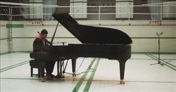 <p>In this stunning music video, a choir performs a chilling rendition of Hallelujah in an empty pool. Cian Ducrot is an Irish singer and songwriter who recently released a new album titled &lsquo;Victory.&rsquo; He also released a stunning cover of Hallelujah, and it might become your new favorite.&nbsp;</p>

<p>Sitting on a bench at the bottom of an empty pool, he begins to play the first few rich cords of the song on the piano. The sound is poignantly beautiful. After the first few verses, the camera pans away from Cian as the camera circles the space creating a complex aesthetic before the Royal Northern College Of Music Student Choir joins in.&nbsp;</p>

<p>Now the music video is breaking the internet with over 428,000 views. One viewer commented that this version of the song was the best he&rsquo;s <a href="https://www.youtube.com/watch?v=bzPJJSBqwp4">heard</a>, &ldquo;You know, I don't think anyone could touch Jeff Buckley's version, but this one surely does come close. I got goosebumps, brother; best of luck in your career.&rdquo; Another viewer <a href="https://www.youtube.com/watch?v=bzPJJSBqwp4">added</a>, &ldquo;The goosebumps I got when the choir came in! My new favorite singer! Cian, you have the most hauntingly beautiful voice, full of raw emotion.&rdquo;&nbsp;</p>

<p>We couldn&rsquo;t agree more. The choir added so much depth and emotion to the performance. With the video going viral worldwide, a fan from Croatia <a href="https://www.youtube.com/watch?v=bzPJJSBqwp4">added</a>, &ldquo;I've shared it with all my friends and family! What a talented young man! Delivers this song with so much feeling. On first hearing, I couldn't get it out of my mind! Gave me goosebumps!! Bravo, Cian!&rdquo;&nbsp;</p>

<p>We all agree the performance is alluring and hauntingly beautiful. Cian and the student choir gave me chills in this stunning rendition of Hallelujah. You will absolutely love it. Watch the video below and add it to your playlist. It just might become your favorite too.&nbsp;</p>

<p><em>&ldquo;Praise the Lord; for the Lord is good: sing praises to his name; for it is pleasant.&rdquo; <a href="https://www.godtube.com/bible/psalms/135-3">Psalm 135:3</a></em></p>
