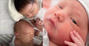 <p>Two women, who are twin sisters, both gave birth on the same day, just hours apart from one another.&nbsp;</p>

<p>Parenthood is something that will change your life forever. After that little child enters the world and is placed in your arms, the responsibilities, worries and anxieties multiply instantly. The whole situation can be a lot to handle for anyone about to become a parent. Luckily, two twin sisters had one another as they went through the birthing process on the exact same day.</p>

<p>Rebecca Lawrence and Christina Keefer are twins. Both happened to find themselves pregnant at the same time. In a <a href="https://www.youtube.com/watch?v=sDpDnEfBotY">video posted on YouTube</a>, the two sisters talked about the series of events that ended with the two children entering the world on the same day.&nbsp;</p>

<p><a href="https://www.youtube.com/watch?v=sDpDnEfBotY">In the clip</a>, Rebecca Lawrence states that during her scheduled induction, Christina started having contractions.</p>

<p>But Christina apparently did think they were too much to worry about and decided to head home. However, nature had other ideas. Little did she know, she would be back at the hospital soon.&nbsp;</p>

<p>&ldquo;She came home and was admitted the next day because her water broke,&rdquo; Rebecca said.</p>

<p>Rebecca mentioned that the situation was ideal because the medical staff at the hospital placed the two sisters in rooms next to one another. Christina had a ton of questions for Rebecca about what to expect.&nbsp;</p>

<p>&ldquo;I kept asking questions,&rdquo; Christina said. &lsquo;&ldquo;Does it hurt? How does it feel? Are you doing alright?&rsquo; I wanted to know personally, like, what do I have to experience in the next few hours?&rdquo;</p>

<p>Rebecca finally gave birth just after midnight at 12:07 a.m. Christina&rsquo;s baby needed more time, coming into the world at 1:17 p.m.</p>

<p>In addition to the two cousins having the same birthday, they were also very similar in height and weight.</p>

<p>Rebecca&rsquo;s child weighed 8 pounds, 3 ounces and was exactly 20 inches long. Christina&rsquo;s baby was just a little heavier and a tad longer. Her child came in at 8 pounds, 12 ounces and 20 and a half inches long.</p>

<p>Giving birth on the same day as her sister is something Rebecca and Christina will remember for the rest of their lives.&nbsp;</p>

<p><em><a href="https://www.godtube.com/bible/john/16-21">John 16:21</a> &ldquo;When a woman is about to give birth, she has sorrow, because her hour has come; but when she has given birth to the child, the pain is put out of her mind by the joy that a man has come into the world.&rdquo;</em></p>
