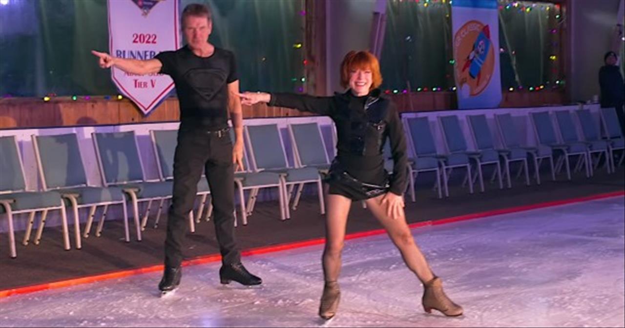 Ice Skaters In Their 60s Perform Epic 'Mission Impossible' Routine