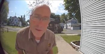 <p>A UPS delivery driver went several steps beyond his job description when he helped a woman conceal a birthday present.</p>

<p>Birthdays are special occasions and cause for celebration. While the person getting older may not enjoy the annual date on the calendar, others use it as a chance to show how much they care about the person. Cakes are made, and presents are purchased.</p>

<p>One woman, Hannah Pierce, who had purchased a birthday gift for her fianc&eacute;e, found herself in an odd predicament. She was at work when the gift arrived via UPS, but her boyfriend was at home sick.</p>

<p>Thankfully, Rick, a beloved community member, and a UPS driver, gave Hannah a hand. Hannah was at work at the time of the delivery. She communicated with Rick through a Ring camera and asked him to hide it if possible because it was a gift for Jason, Hannah&rsquo;s fianc&eacute;e.&nbsp;</p>

<p><a href="https://www.youtube.com/watch?v=LWtB5cBLbOo">As the video shows</a>, Jason answered the door and Rick, quick on his feet, gave a convincing but less-than-truthful answer.&nbsp;</p>

<p>&ldquo;Yeah, I don&rsquo;t have a delivery,&rdquo; Rick said. &ldquo;I&rsquo;ve got the wrong house.&rdquo;</p>

<p>Hannah explained that Rick delivered the package but left it where only Hannah would find it.</p>

<p>&ldquo;I have a fenced-in backyard,&rdquo; Hannah said. &ldquo;He slid it through my fence and behind a trash can. And as soon as I got home, about 45 minutes later, it was safe and sound.&rdquo;</p>

<p>Hannah admits that she was touched by Rick&rsquo;s willingness to help her out by hiding the birthday gift.</p>

<p>&ldquo;It was mind-blowing,&rdquo; Hannah said. &ldquo;I was in my office, as I am right now, and kind of, just trying to be quiet. I didn&rsquo;t expect him to go above and beyond. And as soon as he did, I was, my heart sinks. I was like, &lsquo;a lot of people wouldn&rsquo;t do this.&rsquo;&rdquo;</p>

<p>That package was delivered with a ton of attention and care!</p>

<p><em><a href="https://www.godtube.com/bible/ephesians/4-32">Ephesians 4:32</a> &ldquo;And be kind to one another, full of pity, having forgiveness for one another, even as God in Christ had forgiveness for you.&rdquo;</em></p>
