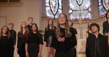 <p>A choir of immensely talented vocalists gives a dazzling rendition of a song praising the Lord for his mighty and unending love and power.</p>

<p>Artists, in order to produce their works, often have a variety of tools at their disposal. Filmmakers use cameras, microphones and actors. Sculptors use chisels and knives to achieve their desired outcome. Painters, of course, have paint, several brushes and a canvas.&nbsp;</p>

<p>Musicians may have the most devices available to create their specified sound. Instruments come in many shapes, sizes and formats. There is even an entire classification of instruments. But the most stunning instrument is the one created by God Himself, the human voice.</p>

<p>In a <a href="https://www.youtube.com/watch?v=q-s4R4-XOH8">clip posted on YouTube</a>, The Academy Singers, in a beautiful and vacant church, turn in a stunning a cappella performance of &ldquo;King of Kings.&rdquo;</p>

<p>The short clip opens with the choir members standing on either side of the church&rsquo;s center aisle, snapping and singing along together. The camera pushes forward, up toward the front of the church. A young lady, before the camera reaches the front of the church, steps out and plants herself in the center of the aisle.&nbsp;</p>

<p>She beautifully sings the track&rsquo;s opening verse about Christ&rsquo;s coming to a lost and dying world to save a people who had no hope and no future. The first verse perfectly articulates the poor, wretched shape of the world and how Christ, in His mercy, came to be a willing sacrifice for all mankind.</p>

<p>The song&rsquo;s chorus is, understandably, one of praise for all Christ did for man, giving and bringing hope to a lost and dying world.&nbsp;</p>

<p>&ldquo;Praise the Father, praise the Son<br />
Praise the Spirit, three in one<br />
God of glory, Majesty<br />
Praise forever to the King of Kings&rdquo;</p>

<p>The rest of the video is essentially a demonstration of expert-level a cappella singing as the young performers praise Christ for His love, mercy and sacrifice.</p>

<p><em><a href="https://www.godtube.com/bible/isaiah/9-6">Isaiah 9:6</a> &ldquo;For to us a child has come, to us a son is given; and the government has been placed in his hands; and he has been named Wise Guide, Strong God, Father Forever, Prince of Peace.&rdquo;</em></p>
