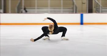 <p>One young woman seemingly stretched the laws of physics with her stunning and jaw-dropping ice skating routine.</p>

<p>Throughout the history of cinema, there have been several memorable films. Those flicks are classics and stick in our memories for different reasons. For &ldquo;The Wizard of Oz&rdquo;, it&rsquo;s because of Dorothy&#39;s shiny red shoes and her &ldquo;little dog, too.&rdquo; When it comes to &ldquo;Jaws,&rdquo; it&rsquo;s when they realize they are &ldquo;going to need a bigger boat.&rdquo;&nbsp;</p>

<p>However, &ldquo;The Matrix&rdquo; films aren&rsquo;t beloved classics because of a specific line of dialogue or a stellar performance, but for a mind-bending scene. Of course, it&rsquo;s the scene in the first film when Neo slows time and contorts himself, bending his back to where it&rsquo;s nearly parallel with the floor.&nbsp;</p>

<p>In a <a href="https://www.youtube.com/watch?v=PLNJLyJqAPU">video posted on YouTube</a>, figure skater Sonja Hilmer practices and unveils a move like the one pulled off by Neo. Sonja even skates to a song from the film&rsquo;s soundtrack.</p>

<p>Around the 39-second mark of the clip, Sonja, while skating at a breakneck speed, proceeds to lower herself down toward the ice and then contorts her back to where she is only inches from the ice.&nbsp;</p>

<p>She even mimics Neo&rsquo;s hand movements from the film as he twists and turns in order to avoid being struck by bullets fired by the evil Agent Smith.&nbsp;</p>

<p>Then, without missing a beat, Sonja hops back up and completes her routine flawlessly.&nbsp;</p>

<p>If her routine, complete with the Neo-type maneuver, wasn&rsquo;t impressive enough, the young woman throws in a few jumps, twists and turns for good measure.&nbsp;</p>

<p>As she strikes her finishing pose on the ice, the handful of people lucky enough to be on the scene as she put on that show of balance, strength and athleticism are blown away. It sounds as if several of them shout and cheer for the young woman.&nbsp;</p>

<p><em><a href="https://www.godtube.com/bible/1-corinthians/9-24">1 Corinthians 9:24</a> &ldquo;Do you not see that in a running competition, all take part, but only one gets the reward? So let your minds be fixed on the reward.&rdquo;</em></p>
