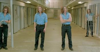 <p>You will love this cover by bass singer Geoff Castellucci, in which he performs his ridiculously great rendition of &ldquo;Folsom Prison Blues.&rdquo; Check it out!</p>

<p>Would it be weird to refer to a song of this nature as &ldquo;cute&rdquo; or &ldquo;fun&rdquo;? It might be. But, this video and this well-loved song done as it is here&mdash;well, they&rsquo;re kinda fun.</p>

<p>Geoff Castellucci has done a bunch of different covers from a range of genres and artists, and he&rsquo;s able to bring a fresh take to each of them. This one is no different! While the &ldquo;Man in Black&rdquo; was brilliant and unique and a treasure, commenters have nothing but love for Geoff Castelucci&rsquo;s version of &ldquo;Folsom Prison Blues.&rdquo;</p>

<p>Geoff plays the parts of four prisoners, but they hardly look like hardened criminals. Prisoner #43633 emerges from his cell and starts out; he&rsquo;s hearin&rsquo; the train. The inmate doing push-ups and wearing a sleeveless shirt takes note and stands up to join in.&nbsp;</p>

<p>With a breath and a &ldquo;come on,&rdquo; the other two reluctantly come into line. One wearing glasses plops down his copy of Johnny Cash&rsquo;s autobiography, and the other takes a break from leaning on his cage door, lazily moving forward.&nbsp;</p>

<p>While the original is sad and despairing, this one is tongue-in-cheek. It&rsquo;s hard to feel threatened by or sorry for these four handsome and hygienically perfect incarcerated gents. They don&rsquo;t look like any hard labor has come their way!</p>

<p>However, even if you find humor in the imagery, it&rsquo;s hard not to take the music stone-cold seriously! This guy is gifted! The voice, the harmonica, and the subtle portrayal of four unique personalities demonstrated here are no laughing matter!</p>

<p>As #43633 laments that he&rsquo;s not on that train, the lonesome whistle blowing his blues away, he backs up and retreats once again into his cell. The reader, the exerciser, and the leaner resume their activities, and we are left wanting more!</p>

<p>Would Mr. Cash be rolling in his grave over this lighter interpretation of his song? Not likely. He&rsquo;s probably giving Mr. Castellucci a big thumb&rsquo;s up from Heaven!</p>

<p><em>&ldquo;Set me free from my prison, that I may praise your name. Then the righteous will gather about me because of your goodness to me.&rdquo; <a href="https://www.godtube.com/bible/psalms/142-7">Psalms 142:7</a></em></p>
