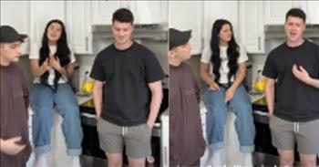 <p>Three talented young vocalists showed off their immense musical ability by singing a tune from one of the biggest names in the Christian music scene today, Lauren Daigle.</p>

<p>Covers of beloved or well-known songs are an excellent way for musicians to try and gain some attention. Even bands and musicians who have been around for decades will cover songs from time to time. Playing songs originally created, recorded and performed by other musicians is a timeless tradition that will continue.&nbsp;</p>

<p>Who doesn&rsquo;t enjoy hearing another musician&rsquo;s interpretation of a hit song occasionally?&nbsp;</p>

<p>Lauren Daigle is someone whose songs commonly receive the cover treatment. A quick YouTube search of &ldquo;Lauren Daigle covers&rdquo; will turn up a seemingly endless collection of others performing her songs.&nbsp;</p>

<p><a href="https://www.youtube.com/shorts/oW5qXw2TLVI">One clip posted</a> on the popular video site features three musicians in a kitchen as they belt out the lyrics to Lauren Daigle&rsquo;s &ldquo;You Say.&rdquo; The short video has the three young people taking turns as they sing the chorus to Lauren&rsquo;s smash hit song.</p>

<p>&ldquo;You say I am loved when I can&rsquo;t feel a thing<br />
You say I am strong when I think I am weak<br />
And You say I am held when I am falling short<br />
And when I don&rsquo;t belong, oh You say I am Yours&rdquo;</p>

<p>Each sings a line of the chorus by themselves, showing off their stunning voices. It&rsquo;s abundantly clear that they all have been blessed musically.&nbsp;</p>

<p>However, the best part of the entire clip is when they combine their voices. Their harmonies are outstanding, working together perfectly to bring about a magnificent and unbelievable sound.&nbsp;</p>

<p>Several others who commented on the clip mentioned the harmony at the end of the video.</p>

<p>&ldquo;The harmony is just amazing!&rdquo; <a href="https://www.youtube.com/watch?v=oW5qXw2TLVI&amp;lc=Ugz8IfAkI73dzfNuQh54AaABAg">one individual posted</a>.</p>

<p>&ldquo;Their harmony is out of this world,&rdquo; <a href="https://www.youtube.com/watch?v=oW5qXw2TLVI&amp;lc=Ugylw4uxJMIiOaKJz_94AaABAg">someone else added</a>.&nbsp;</p>

<p>&ldquo;The strongest harmony yet. Great work. Amazing voices,&rdquo; a <a href="https://www.youtube.com/watch?v=oW5qXw2TLVI&amp;lc=UgzROK94jSMYwyyoFJJ4AaABAg">third person wrote</a>.&nbsp;</p>

<p><em><a href="https://www.godtube.com/bible/colossians/3-16">Colossians 3:16</a> &ldquo;Let the word of Christ dwell in you richly in all wisdom; teaching and admonishing one another in psalms and hymns and spiritual songs, singing with grace in your hearts to the Lord.&rdquo;</em></p>
