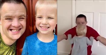 <p>A young man with Down syndrome shows extraordinary levels of love, care and empathy while attending to his niece and nephew.</p>

<p>The world has a nasty and disgusting habit of taking one look at someone and making snap, instant judgments. Based on limited interactions or past experiences, people will box others in, believing they are incapable of doing this or that task. Unfortunately, people born with mental or physical disabilities most often receive this treatment.</p>

<p>However, those people usually exceed the expectations placed on them by others. <a href="https://www.youtube.com/watch?v=aIF0nAklY0M">A clip posted on YouTube</a> shows the sweet, loving way an uncle with Down syndrome cares for and interacts with his sister&rsquo;s children.</p>

<p>In the video, Erin Johnson admitted that her brother Matt surprised her when he was given the opportunity to care for children. She and her family always imagined that he would be the funny uncle, always ready to make them laugh. She says he provides plenty of laughs but has another gentler and loving side.</p>

<p>The video shows several short clips of Matt with his niece and nephew. He pushes them on the swing and gives them a sweet kiss on the forehead as he holds them in his arms.</p>

<p>&ldquo;To see him so, like, soft and gentle and warm and, like, affectionate toward, like, little kids just kind of caught us all by surprise,&rdquo; Erin said.</p>

<p>The video also mentions that Matt relates to the children when they get apprehensive and nervous whenever they try something new. It&rsquo;s something that he himself has experienced.&nbsp;</p>

<p>Erin recalled a specific instance when her daughter was afraid to jump into the pull. Matt knew just what to do to ease her apprehension. In seconds, he had the young girl jumping into the pool.&nbsp;</p>

<p>Matt said he loves being an uncle and is thankful for the opportunity to care for his sister&rsquo;s children.&nbsp;</p>

<p><em><a href="https://www.godtube.com/bible/1-corinthians/16-14">1 Corinthians 16:14</a> &nbsp;&ldquo;Let all you do be done in love.&rdquo;</em></p>
