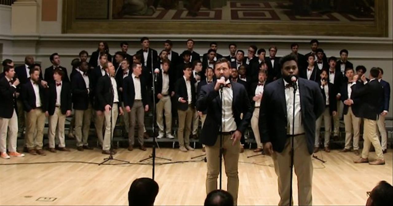 A Cappella Men’s Choir Performs Stunning Rendition of ‘Hallelujah’