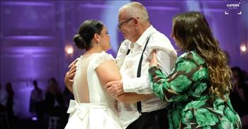 <p>One man did not let the fact that he is confined to a wheelchair keep him from dancing with his daughter at her wedding.</p>

<p>Weddings, the following reception and all the events surrounding that special day are often emotional, causing many people to spring a leak from their eyes. Whether it&rsquo;s the exchanging of vows, watching the bride make her way down the aisle or another time-honored tradition, there are plenty of reasons to get teary-eyed at weddings.&nbsp;</p>

<p>A <a href="https://www.youtube.com/watch?v=3LCs-MHNlbo">clip posted on YouTube</a> captured a special moment between a bride and her father, who is wheelchair-bound. The man and his family refused to allow him to miss out on the father-daughter dance. So, instead of dad and daughter not partaking in the tradition at her wedding reception, the family devised a sweet and simple plan.</p>

<p>As the short, 2-minute video shows, the father and his newly-married little girl take the dance floor together as dad has two women standing on both sides of him, helping to hold him upright.&nbsp;</p>

<p>Right from the get-go, the moment is already overwhelming for the bride. In the clip&rsquo;s opening seconds, the woman who recently said, &ldquo;I do,&rdquo; is spotted brushing away tears from her eyes. Understandably, Dad also appears to be emotional from the outset.&nbsp;</p>

<p>Then, about 40 seconds into the clip, a third woman walks out onto the dance floor and assists with the magical moment between father and daughter. Approximately a minute later, the father and daughter are joined by a fourth woman, who lends her help.</p>

<p>How any of the people in the clip made it through that dance without becoming nothing but a puddle of tears is likely to remain a mystery to most people. Regardless, that special moment between father-daughter and the family who helped to make that dance happen is undoubtedly one that none of them will ever forget.&nbsp;</p>

<p><em><a href="https://www.godtube.com/bible/ephesians/4-2">Ephesians 4:2</a> &ldquo;With all gentle and quiet behavior, taking whatever comes, putting up with one another in love;&rdquo;</em></p>
