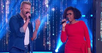 <p>Some of the biggest names in music &ndash; Jennifer Hudson and Pentatonix &ndash; joined forces and gave a stunning and emotional performance of the classic hymn &ldquo;How Great Thou Art.&rdquo;</p>

<p>There are some tunes, regardless of how much they are played and heard, that never get old. Those special tracks never lose meaning or significance and always remain near and dear to our hearts. It might be because of beautiful, well-written lyrics or a cherished memory attached to a specific song.&nbsp;</p>

<p>Hymns are classic pieces of music that mean a lot to many people. Songs like &ldquo;Amazing Grace,&rdquo; &ldquo;Great Is Thy Faithfulness&rdquo; and &ldquo;Blessed Assurance&rdquo; are just a few of these classic church hymns that are still played in church.&nbsp;</p>

<p>In a <a href="https://www.youtube.com/watch?v=Po8pdaK7yqc">clip posted on YouTube</a>, Jennifer Hudson and Pentatonix perform another of those masterfully written hymns, &ldquo;How Great Thou Art.&rdquo;&nbsp;</p>

<p>The video is of a segment from <em>The Jennifer Hudson Show</em> in which the a cappella group Pentatonix were her guests. Jennifer mentions she was on one of their albums and starts to reminisce about a time when she performed with the group, saying how much she enjoyed it. She called it &ldquo;one of her favorite holiday memories.&rdquo;</p>

<p>Jennifer then asks the group if they can recreate the moment and sing a little of &ldquo;How Great Thou Art&rdquo; together. They happily agree to Jennifer&rsquo;s request, which sends the studio audience into a frenzy.&nbsp;</p>

<p>Then, in just a matter of moments, the studio audience and those watching at home are treated to a delightful performance of the beloved hymn telling of the Lord&rsquo;s awe-inspiring and powerful mercy, love and grace.&nbsp;</p>

<p>&ldquo;Then sings my soul, my Savior God to Thee<br />
How great Thou art, how great Thou art<br />
Then sings my soul, my Savior God to Thee<br />
How great Thou art, how great Thou art&rdquo;</p>

<p>What a terrific rendition from several talented and gifted performers!</p>

<p><em><a href="https://www.godtube.com/bible/isaiah/40-28">Isaiah 40:28</a> &ldquo;Have you no knowledge of it? Has it not come to your ears? The eternal God, the Lord, the Maker of the ends of the earth, is never feeble or tired; there is no searching out of his wisdom.&rdquo;</em></p>

