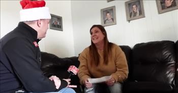 <p>A mother of seven children has received two visits from a generous Secret Santa in just under a decade.</p>

<p>Unexpected kindness can change and brighten up someone&rsquo;s entire day, week and possibly entire year. A simple act of care and kindness can bring hope to someone who is hopeless, augmenting their outlook on life. What may be small and insignificant to one person could mean the world to someone hurting and struggling.&nbsp;</p>

<p>In a <a href="https://www.youtube.com/watch?v=DMKeZQFKN7I">clip posted on YouTube</a>, a woman received a second visit from a Secret Santa and a team of well-intentioned and cheer-spreading journalists. However, the six-and-a-half-minute clip begins with an apology from the mother of seven.</p>

<p>As she wrote in an email, she explained that she had meant to send this apology note for a while. She is sorry, as she mentions, for her lack of camera-ready response and for not making good TV for the group of journalists.&nbsp;</p>

<p>She goes on to state how much her then-surprised gift of $2,000 helped to alleviate her and her family&rsquo;s financial struggles at the time. It&rsquo;s clear from her out-of-the-blue email that she put that money to good use.&nbsp;</p>

<p>After unexpected correspondence, the team of journalists decided to pay that woman another visit, but this time they gave her an even bigger gift. They presented her with a check for $10,000!</p>

<p>During the second visit, the woman mentions that she and her family are in a much better place in life. Most of her children are out of the house - two are married - and she has recently started a brand-new job. She also goes into detail about how she used that $2,000 gift from years earlier to literally clothe her family.</p>

<p>&ldquo;So, $2,000 at Christmas was, like, it paid our bills,&rdquo; she said. &ldquo;It put gas in the car. It, you know, gave my kids some clothes. Like, it was, I mean, it was just the little things, but it meant so much, but it was big to me.&rdquo;</p>

<p>She once again expressed her gratitude for that money all those years ago.&nbsp;</p>

<p>When she unboxed the second check, the one for $10,000, her reaction was much bigger.&nbsp;</p>

<p>&ldquo;No way!&rdquo; she said. &ldquo;Are you serious? That is amazing!&rdquo;</p>

<p><em><a href="https://www.godtube.com/bible/proverbs/11-17">Proverbs 11:17</a> &ldquo;The man who has mercy will be rewarded, but the cruel man is the cause of trouble to himself.&rdquo;</em></p>
