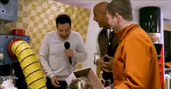 <p>Two of the biggest names in the world of entertainment, Dwayne Johnson and Jimmy Fallon, surprised shoppers with a little bit of unexpected kindness and love.</p>

<p>The Christmas season is a tremendous time of year. It&rsquo;s a season of holiday traditions and time spent with friends and family. Also, during the Christmas season, people seem to be unusually kind and generous, willing to help and give to others.</p>

<p>In a <a href="https://www.youtube.com/watch?v=QhYVJdJEMCM">clip posted on YouTube</a>, comic Jimmy Fallon and action star Dwayne &ldquo;The Rock&rdquo; Johnson visited the world-famous toy store in New York City, FAO Schwarz, and surprised shoppers with an unbelievable act of kindness and generosity.</p>

<p>But before that, the two stars had some fun with shoppers in the popular store. As the clip shows, Jimmy and Dwayne worked and controlled the arms of a toy robot and provided the machine&rsquo;s voice. Most shoppers were good sports, willing to play along with Jimmy and Dwayne&rsquo;s jokes and hijinks.</p>

<p>Eventually, after messing with the shoppers, Dwayne would appear and surprise the unsuspecting shoppers. Their reactions were normally utter shock or laughter. However, one young lady was completely unphased by Dwayne and Jimmy&rsquo;s appearance. She wanted to see the real Maui, not the guy who only provided the cartoon character&rsquo;s voice.</p>

<p>Before the clip ended, and after a dance performance on the massive piano, &ldquo;The Fast and Furious&rdquo; star announced that all their Christmas gifts were on him.&nbsp;</p>

<p>&ldquo;So, I know that you guys haven&rsquo;t bought your gifts yet,&rdquo; Dwayne said. &ldquo;So, I have my Acorns debit card. You all come with me. Gifts are on me right now. Let&rsquo;s go down to the register.&rdquo;</p>

<p>The crowd of shoppers react with shouts of happiness and glee following Dwayne&rsquo;s generous announcement.&nbsp;</p>

<p>The clip ends with Dwayne wishing everyone happy holidays and a Merry Christmas.</p>

<p><em><a href="https://www.godtube.com/bible/acts/20-35">Acts 20:35</a> &ldquo;I have showed you all things, how that so laboring you ought to support the weak and to remember the words of the Lord Jesus Christ, how he said, &lsquo;It is more blessed to give than to receive.&rsquo;&rdquo;</em></p>
