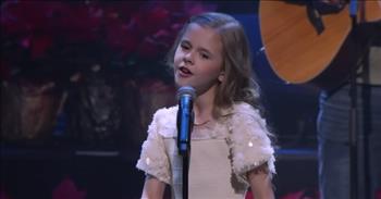 <p>An immensely talented young woman turned in a tremendous and awe-inspiring performance of a beautifully written song about the birth of Jesus Christ.</p>

<p>The Christmas season is a time for family and friends to come together to recognize and celebrate the birth of Jesus Christ - the Savior. It&rsquo;s the time when beloved Christmas movies and television specials start reappearing on screens. Also, those favorite and classic Christmas tunes are heard again on the radio and in stores.</p>

<p>One song that celebrates and recognizes the miracle of Jesus Christ's birth in a lowly stable to a virgin and what it meant to the world is &ldquo;Noel,&rdquo; by Lauren Daigle and Chris Tomlin. In a <a href="https://www.youtube.com/watch?v=iTRDS8UokEA">clip posted on YouTube</a>, a 10-year-old, Claire Crosby covers that song.&nbsp;</p>

<p>&ldquo;Noel, Noel<br />
Come and see what God has done<br />
Noel, Noel<br />
The story of amazing love!<br />
The light of the world, given for us<br />
Noel&rdquo;</p>

<p>Little Claire Crosby&rsquo;s performance is outstanding, to say the least!</p>

<p>The young woman has been blessed with a God-given, remarkable singing voice. She is tremendously talented, able to sing and give an awesome performance with what appears to be little effort and strain.&nbsp;</p>

<p>About a minute into the song, Claire&rsquo;s father, who stands several people behind her and off to the side, joins in and begins singing. It&rsquo;s fair to say that Claire&rsquo;s vocal talents have surpassed that of her dad. She sounds much better and more confident than him throughout their performance.&nbsp;</p>

<p>Claire&rsquo;s singing is immensely impressive, and that is 100 percent clear. However, what may be even more impressive are her stage presence and poise. Claire stands on stage, singing to an auditorium of people and does not appear nervous or rattled at all. She owns the stage, obviously enjoying her time in the spotlight.</p>

<p>At the song's end, those looking on and taking in the performance respond with a well-deserved, hearty extended round of applause.&nbsp;</p>

<p><em><a href="https://www.godtube.com/bible/james/5-13">James 5:13</a> &ldquo;Is anyone among you in trouble? Let him say prayers. Is anyone glad? Let him make a song of praise.&rdquo;</em></p>
