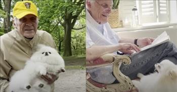 <p>A man in his late 80s provides his cute, furry, four-legged friend with the utmost care and attention, treating the dog like a queen.</p>

<p>Animals are being placed on earth by the same God who created man and put the sun, moon and stars in place. Dogs, cats, giraffes, raccoons and all the other members of the animal kingdom are part of God&rsquo;s creation. As such, they are deserving of kindness, respect and love.</p>

<p>One man, an 87-year-old, absolutely adores his Pomeranian, Dolly. <a href="https://www.youtube.com/watch?v=Gr0O-dEUYNY">As a clip posted on YouTube shows</a>, the two dear friends do nearly everything together.&nbsp;</p>

<p>The clip begins with the elderly dog owner walking on the sidewalk. In his arms, he carries the pampered pup like a baby. It&rsquo;s clear from the dog&rsquo;s face and relaxed demeanor that it loves the treatment.&nbsp;</p>

<p>But that&rsquo;s hardly the end of Dolly&rsquo;s tender love and care. The elderly man&rsquo;s daughter, who narrates the video, reveals her father &ldquo;spends four hours a day giving her massages.&rdquo;</p>

<p>When he goes to dinner, he always shares his food with the spoiled but cute little canine.&nbsp;</p>

<p>But love does not just go one way. The narrator states, &ldquo;Dolly is equally obsessed with my dad.&rdquo;</p>

<p>Viewers see the elderly gentleman reading the newspaper as Dolly lovingly looks up at him, desperate for his attention.</p>

<p>&ldquo;My dad cannot sit peacefully in a chair with Dolly around,&rdquo; the man&rsquo;s daughter states.</p>

<p>If, by chance, the man goes somewhere and leaves Dolly at home, she patiently and faithfully waits for him at the door, eagerly anticipating his return.&nbsp;</p>

<p>Near the end of the video, the narrator states her father has been diagnosed with Alzheimer's disease but believes Dolly has been a godsend for her dad.</p>

<p>&ldquo;She gives us quite a lot of comfort and keeps his brain active and entertained,&rdquo; she said. &ldquo;I don&rsquo;t think he&rsquo;d be doing as well as he is today if it were not for her.&rdquo;</p>

<p>Dolly means a ton to her elderly owner.</p>

<p>&ldquo;Oh, it&rsquo;s so nice to have someone that relies on me for a cuddle,&rdquo; the woman said her father told her.&nbsp;</p>

<p><em><a href="https://www.godtube.com/bible/proverbs/12-10">Proverbs 12:10</a> &ldquo;A righteous man regards the life of his beast: but the tender mercies of the wicked are cruel.&rdquo;</em></p>
