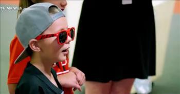<p>One team in the National Football League helped to make a sick child&rsquo;s dream and wish come true.</p>

<p>The world is a cold, cruel and unforgiving place. It&rsquo;s a place where some of society&rsquo;s most innocent and vulnerable members are often forced to deal with and confront terrible and heartbreaking situations. Life isn&rsquo;t a fair experience, not even for young children.</p>

<p>Brixton Wood is a young man, and at just six years old, he was diagnosed with cancer. The youngster soon began cancer treatments, undergoing several rounds of chemotherapy, according to <a href="https://www.youtube.com/watch?v=xfmc9Sud8x8">the video posted on YouTube</a>.&nbsp;</p>

<p>Anyone entering the young man&rsquo;s hospital room would immediately notice one thing about it. His room was decked out in Cincinnati Bengals gear. Pennants and jerseys were hung from the walls. On his bed and the chair in his room were Bengals&#39; blankets and pillows. To say he is a fan of the NFL team would be an understatement.</p>

<p>After leaving the hospital, the young man got his wish answered. He traveled to Cincinnati, where he spent time with the team&rsquo;s star wide receiver Ja&rsquo;Marr Chase, and the rest of the team.&nbsp;</p>

<p>The video shows Brixton checking out the Bengals&#39; facility, including the team&rsquo;s locker room, where Brixton had his very own locker.&nbsp;</p>

<p>After checking out the team&rsquo;s locker room, Brixton visited the team at practice and even led them in a cheer.&nbsp;</p>

<p>But that wasn&rsquo;t all. The young man ran up and down on the Bengals&rsquo; field with his favorite player and even scored a touchdown, showing off his best celebratory dance moves.</p>

<p>The world is full of hurting and struggling people. Some people are dealing with issues and situations that we could never imagine. But a little bit of kindness and love could change their entire outlook. It could give them hope or, at the very least, a chance to forget their circumstances.&nbsp;</p>

<p><em><a href="https://www.godtube.com/bible/romans/15-13">Romans 15:13</a> &ldquo;Now may the God of hope make you full of joy and peace through faith, so that all hope may be yours in the power of the Holy Spirit.&rdquo;</em></p>

