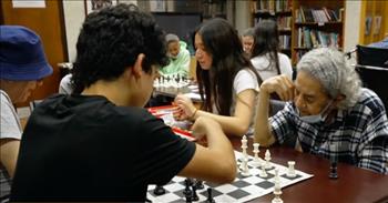 <p>A group of high school students in New York City every week spend time visiting, chatting and playing board games with seniors in assisted living facilities.</p>

<p>The world can often be a sad, lonely and heartbreaking place. Some individuals may be dealing with feelings of extreme loneliness, believing they have no one to talk to or turn to when life gets rough. It&rsquo;s for that reason simple, unexpected acts of kindness like holding the door for someone or something similar can make all the difference.</p>

<p>A <a href="https://www.youtube.com/watch?v=5rWYU7fj7mo">clip posted on YouTube</a> shows how 60 concerned and caring students in New York City are working to make the world a little less lonely. The students visit nursing facilities where they talk to the residents and even play games like Scrabble and Chess with them.&nbsp;</p>

<p>But when it comes to games, it&rsquo;s not about winning or losing but about the connections and the bonds made during those visits.&nbsp;</p>

<p>&ldquo;Sometimes we don&rsquo;t play any board games at all, we just have conversations,&rdquo; 17-year-old Max Hochman said. &ldquo;So, it&rsquo;s really about the connection. We&rsquo;re so pleased to be learning from the residents at these homes.&rdquo;</p>

<p>But, amazingly, this was not a program that was started by a school administrator or even by someone who works at one of the facilities the students visit weekly. Instead, it was thought up by one of the students involved in the program.</p>

<p>The program started as an idea from Max Hochman during the COVID-19 pandemic.</p>

<p>&ldquo;I started thinking about it during the COVID-19 pandemic when I heard about how my grandfather was kind of feeling lonely,&rdquo; Max said. &ldquo;I decided to just pick up the phone one day and call him and ask him to play Chess online with me.&rdquo;</p>

<p>Max saw how this simple act made a huge difference.</p>

<p>&ldquo;I saw how that, like, really improved his mood,&rdquo; the youngster said. &ldquo;I thought, like, &lsquo;How could I bring this to my community, NYC?&rsquo;&rdquo;</p>

<p><em><a href="https://www.godtube.com/bible/deuteronomy/31-6">Deuteronomy 31:6</a> &ldquo;Be strong and take heart and have no fear of them: for it is the Lord your God who is going with you; he will not take away his help from you.&rdquo;</em></p>

