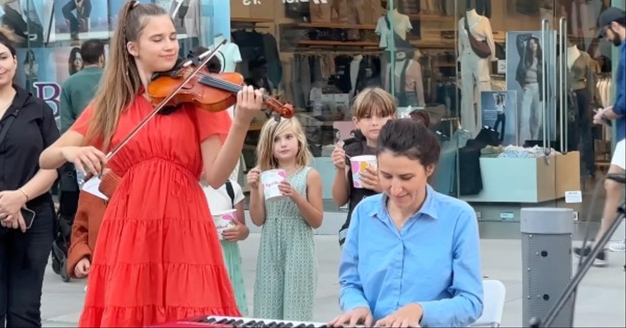 8-Year-Old Violinist Performs Celine Dion’s ‘My Heart Will Go On’