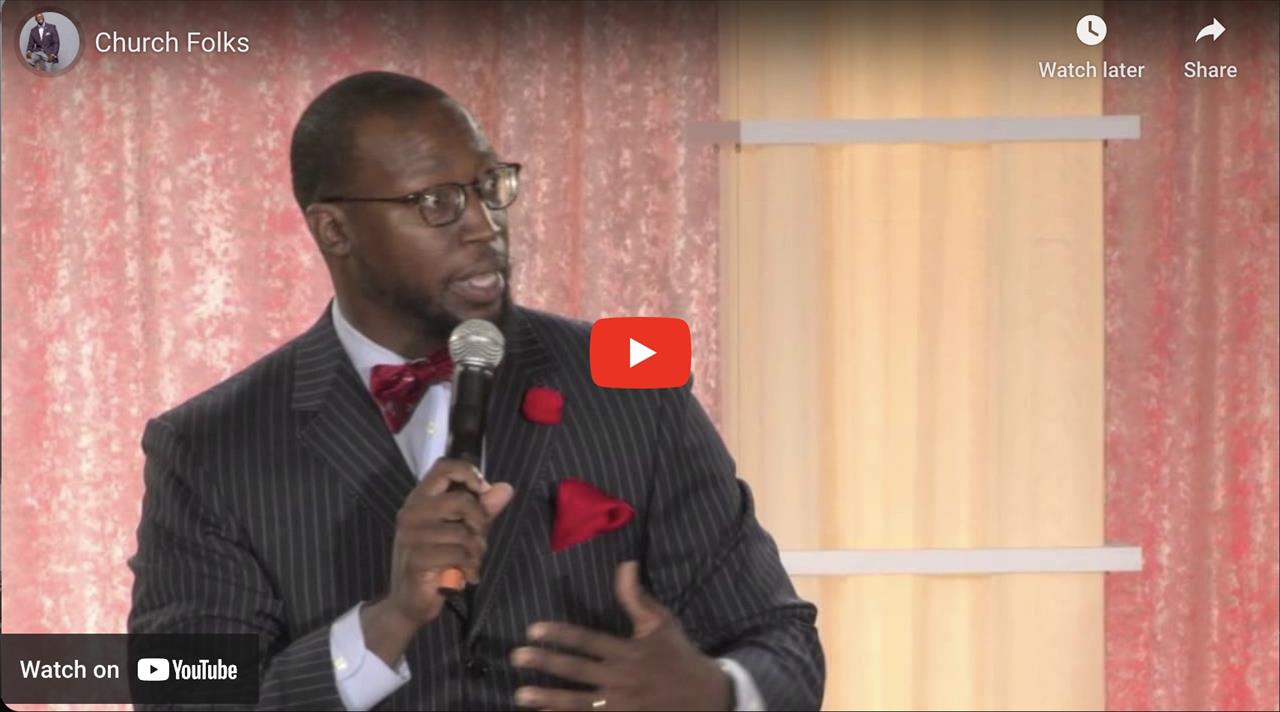 Comedian Mike Goodwin banters about church folks.