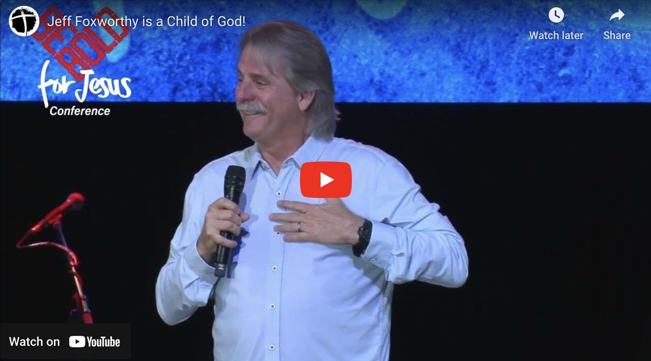 <p>Hear from Christian comedian, Jeff Foxworthy, on who he is - a child of God!&nbsp;</p>
