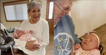 <p>Check out this truly beautiful video of residents in an assisted living facility as they help raise a precious baby. It will make your heart swell!</p>

<p>Sunny Skyz shared the TikTok video, which was originally posted by <a href="https://www.tiktok.com/@raineyerinturner">user @raineyerinturner</a>. User @raineyerinturner is a &ldquo;dedicated&rdquo; caregiver at the assisted living facility shown in this touching video, and she has been bringing her precious baby girl to work for many months&mdash;as observed by the sweet infant&rsquo;s growth in the video.&nbsp;</p>

<p><a href="https://en.wikipedia.org/wiki/Slipping_Through_My_Fingers">Abba&rsquo;s 1981 song</a> &ldquo;Slipping Through My Fingers,&rdquo; performed here by Meryl Streep and Amanda Siegfreid in the 2008 movie Mamma Mia!, plays throughout the poignant video as a series of heartwarming snapshots demonstrate the interaction of baby girl and the elderly residents living at her momma&rsquo;s workplace.&nbsp;&nbsp;</p>

<p>While it is often not appropriate to take your child to your job with you, @raineyerinturner made a wonderful decision to bring her sweet bundle to work. Can you imagine how many bonus hours her baby received from all those experienced grannies and grandpas! What a blessing for her to have all that lovin&rsquo; and cuddlin&rsquo; from folks who aren&rsquo;t in a hurry, stressed, or handling a dozen other tasks at the same time. Undivided attention!</p>

<p>Not only is the arrangement great for the infant, but it is also a treat for the residents. The joy on their faces is evident. They do puzzles and watch television with their sweet pea. They feed her, push her in their wheelchairs, and patiently allow her to touch their faces and try on their glasses. A couple even get down on the floor with the little miss. That&rsquo;s love! And, flexibility!</p>

<p>Clearly, the seniors are delighted to dote on the primarily pink-clad baby girl. Their days are surely brightened and enriched by her presence, and her first year has been made more special by spending much of it in the arms and attention of so many loving people.&nbsp;&nbsp;&nbsp;</p>

<p>What a perfect pairing! Good call, Mom!</p>

<p><em>&ldquo;If I gave everything I have to the poor and even sacrificed my body, I could boast about it; but if I didn&rsquo;t love others, I would have gained nothing.&rdquo; <a href="https://www.godtube.com/bible/1-corinthians/13-3">1 Corinthians 13:3</a></em></p>
